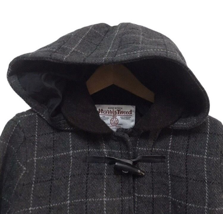 Harris Tweed × Japanese Brand Harris tweed x sevendays sunday duffle coat hooded Size US L / EU 52-54 / 3 - 4 Thumbnail