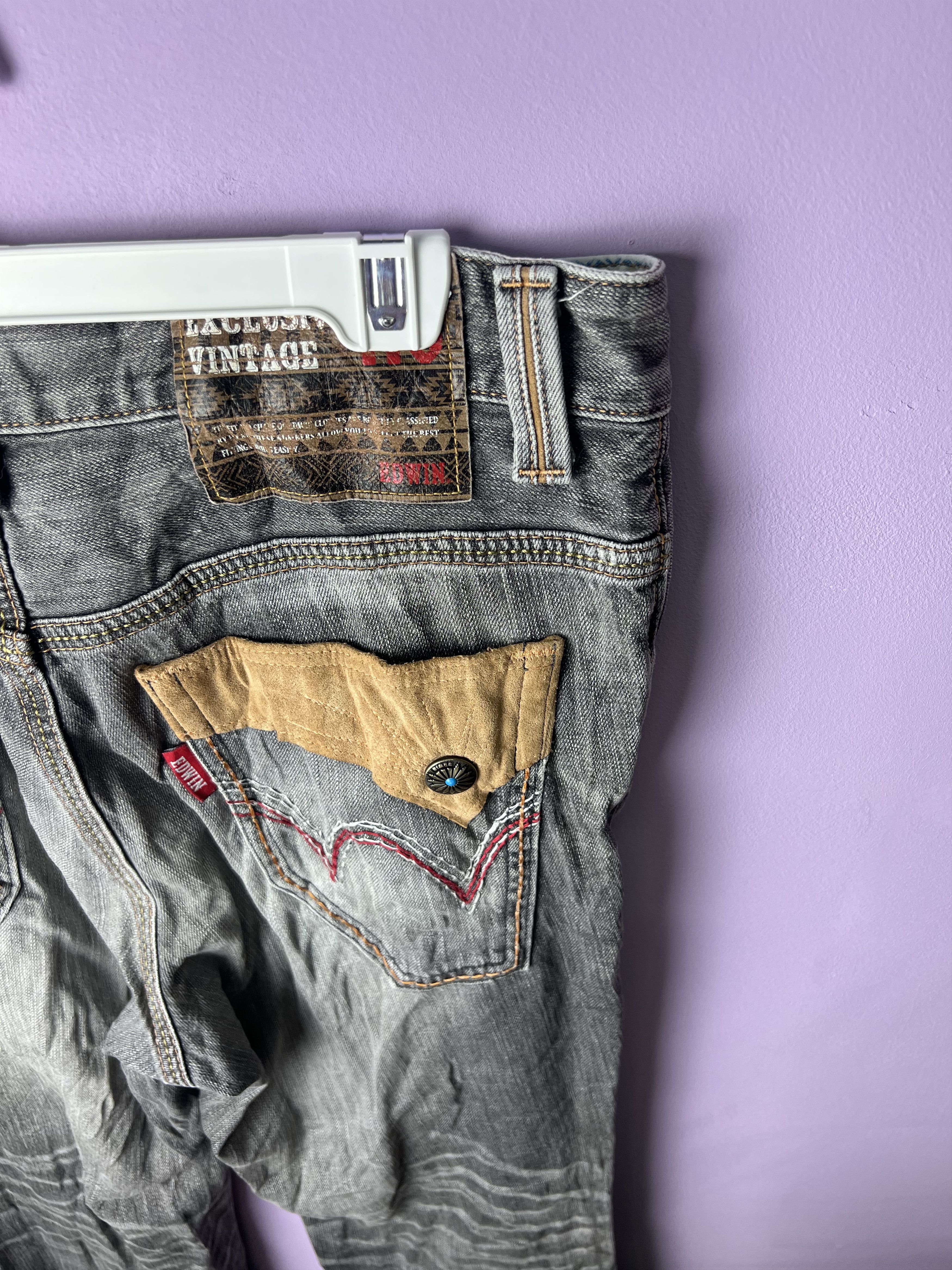 Edwin 🔥Edwin Exclusive Vintage Distressed Denim Size US 36 / EU 52 - 15 Thumbnail