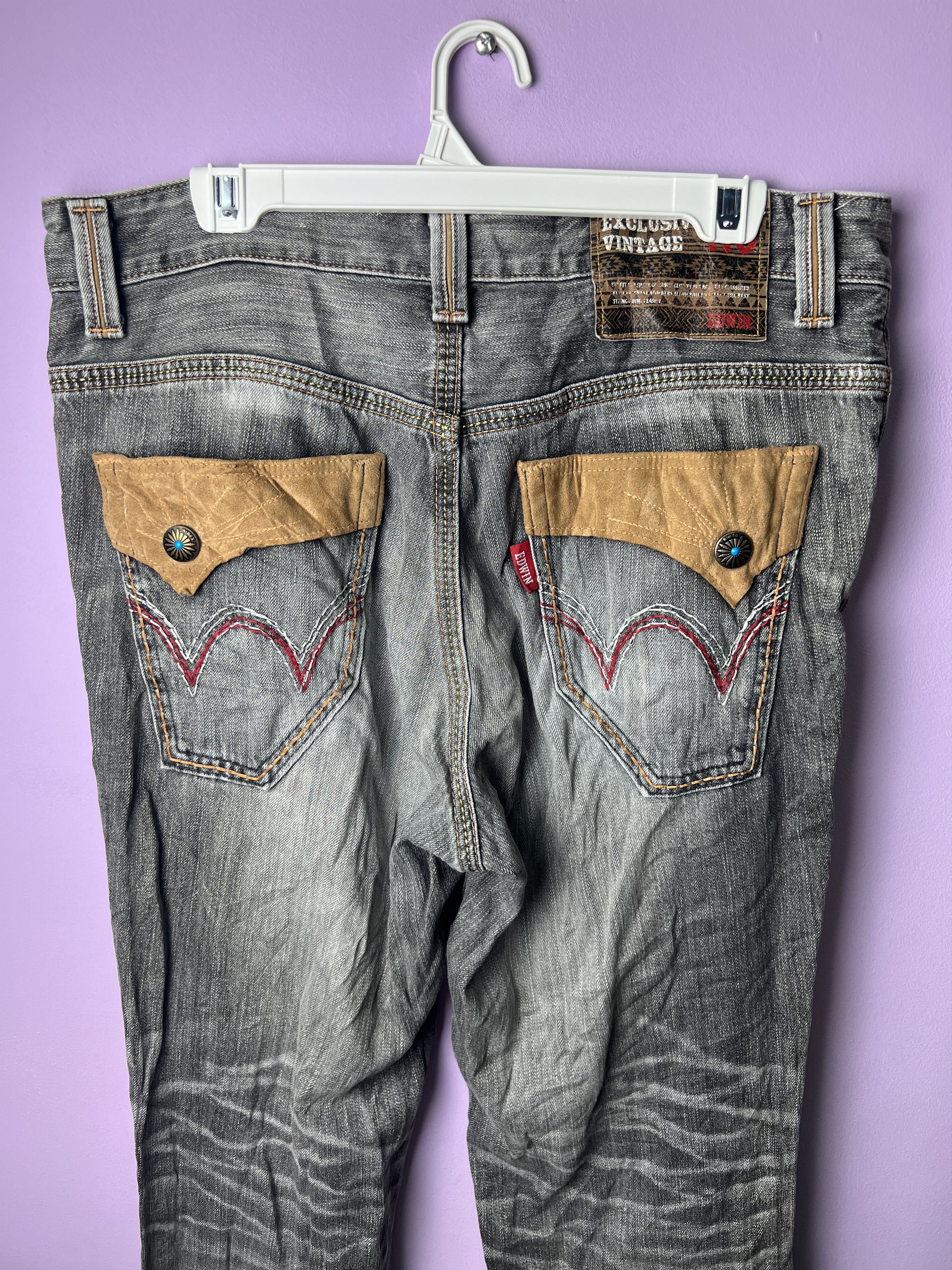 Edwin 🔥Edwin Exclusive Vintage Distressed Denim Size US 36 / EU 52 - 8 Thumbnail