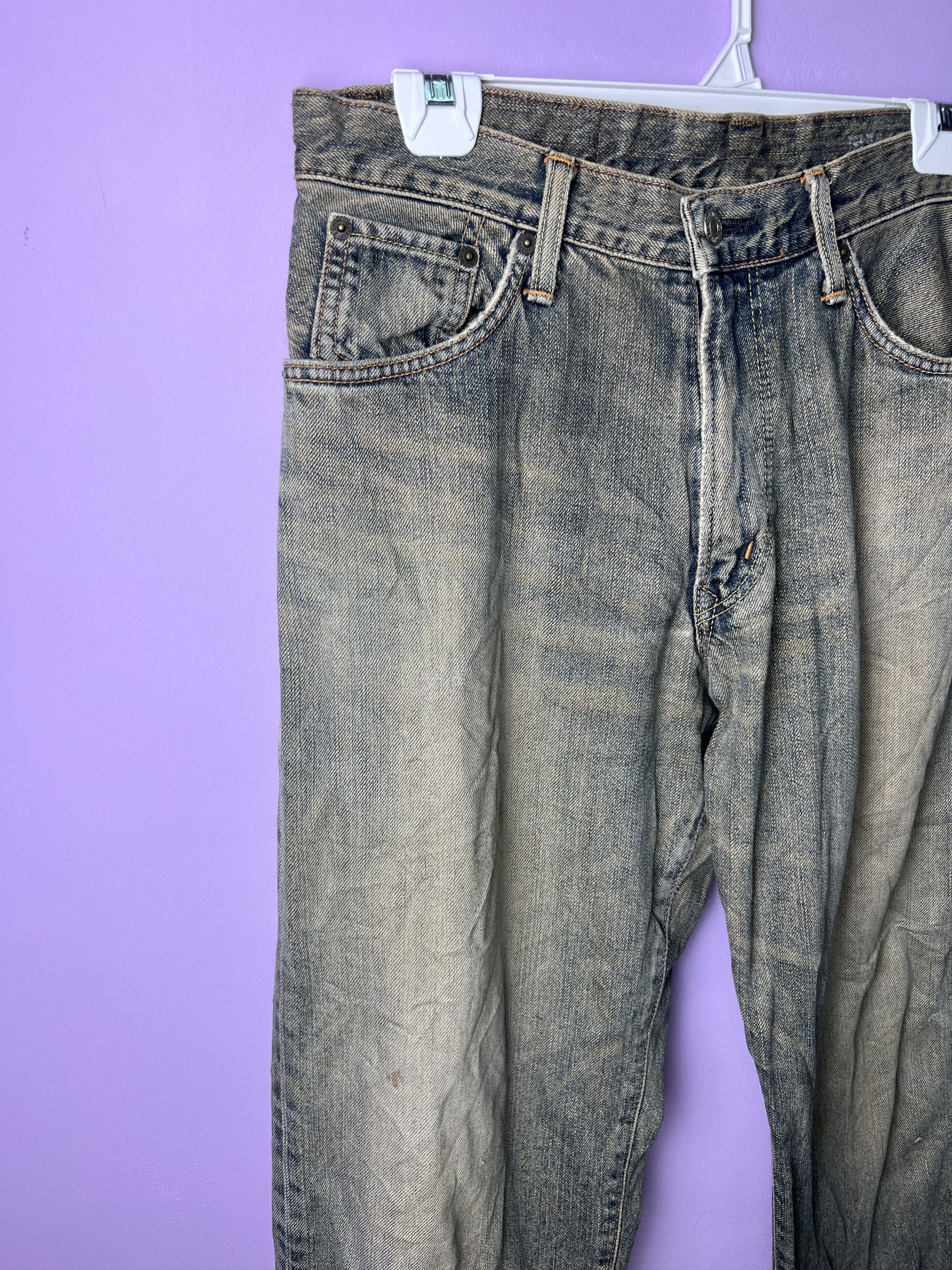 Edwin 🔥Edwin Exclusive Vintage Distressed Denim Size US 31 - 4 Thumbnail