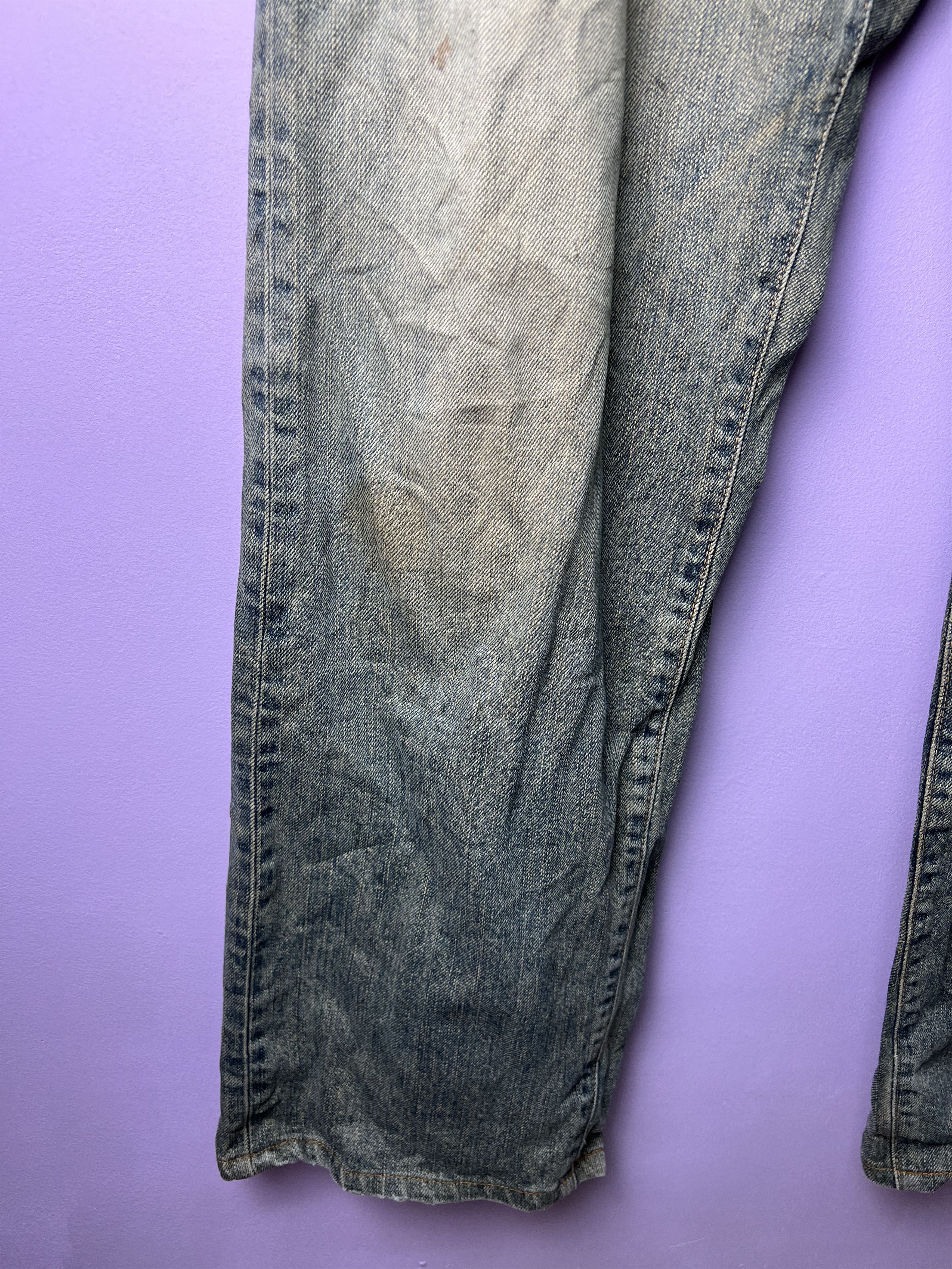 Edwin 🔥Edwin Exclusive Vintage Distressed Denim Size US 31 - 8 Thumbnail