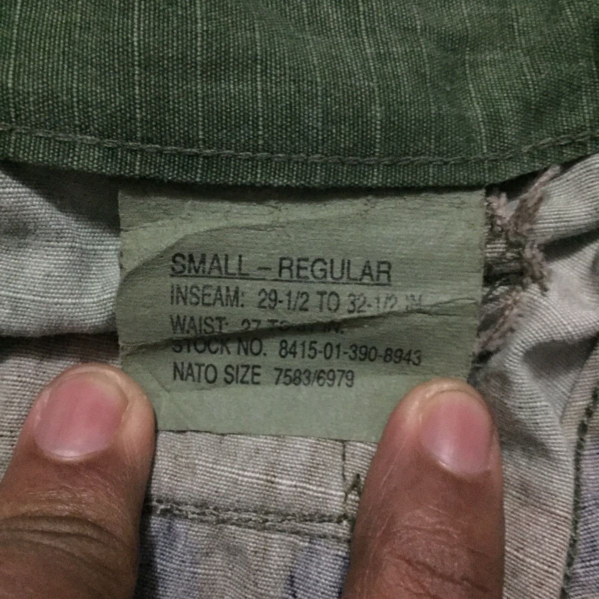 Vintage WOODLAND Army Strap Waist Military Tactical CargoPant Size US 30 / EU 46 - 25 Thumbnail