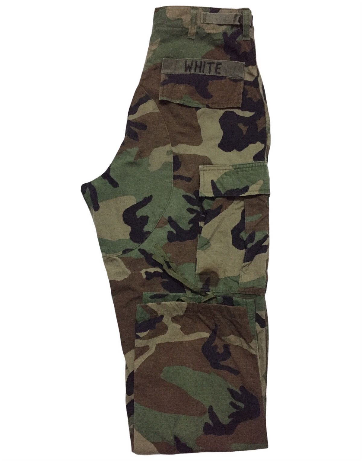 Vintage WOODLAND Army Strap Waist Military Tactical CargoPant Size US 30 / EU 46 - 9 Thumbnail