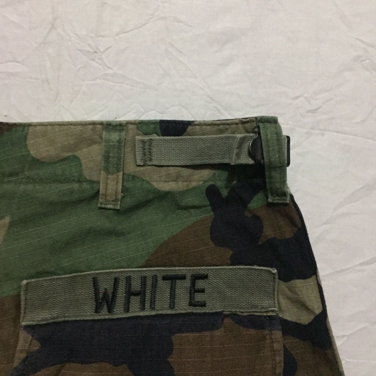 Vintage WOODLAND Army Strap Waist Military Tactical CargoPant Size US 30 / EU 46 - 16 Thumbnail