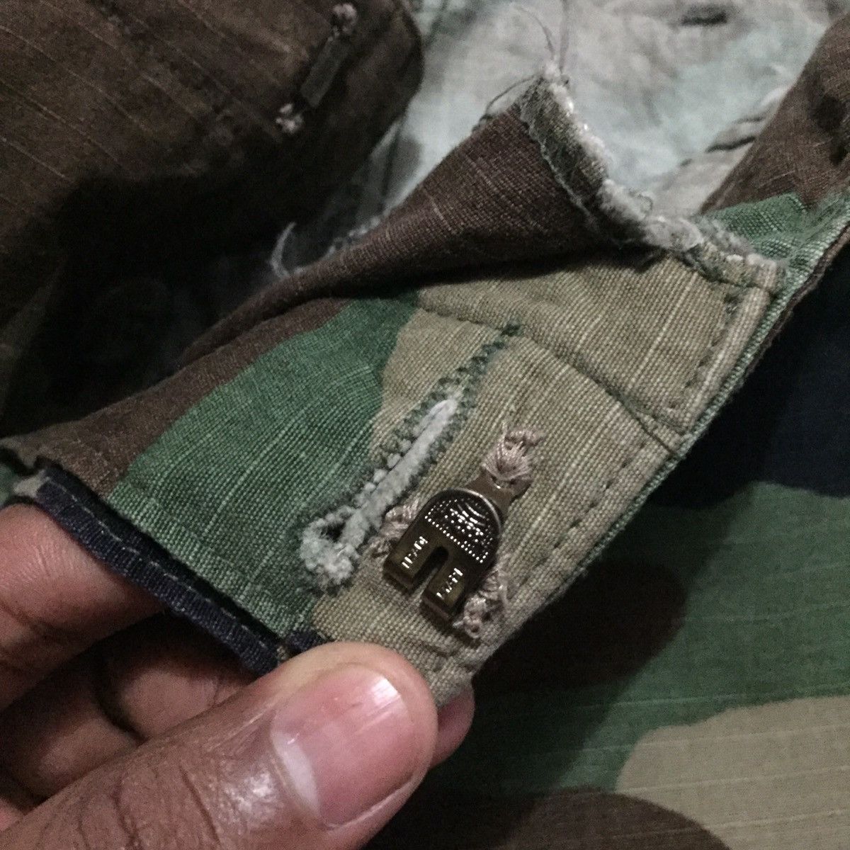 Vintage WOODLAND Army Strap Waist Military Tactical CargoPant Size US 30 / EU 46 - 22 Thumbnail