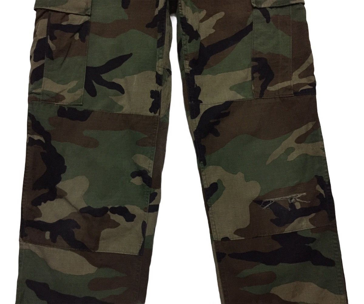 Vintage WOODLAND Army Strap Waist Military Tactical CargoPant Size US 30 / EU 46 - 4 Thumbnail