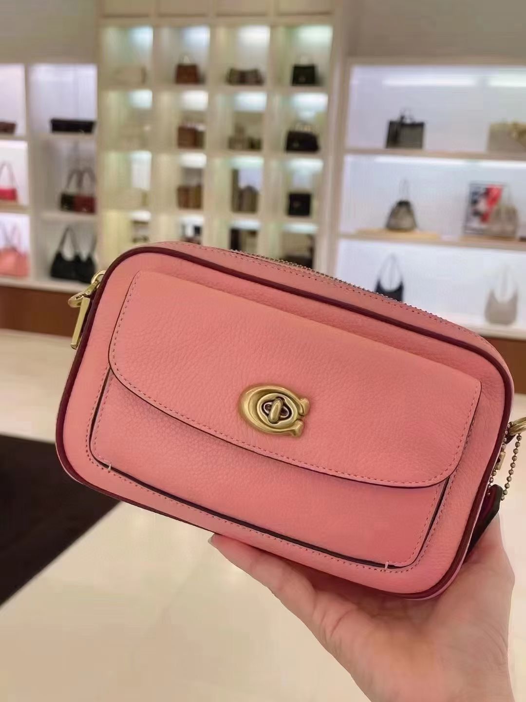 Coach Willow Camera Bag Coach Willow Camera Bag Chalk Multi David