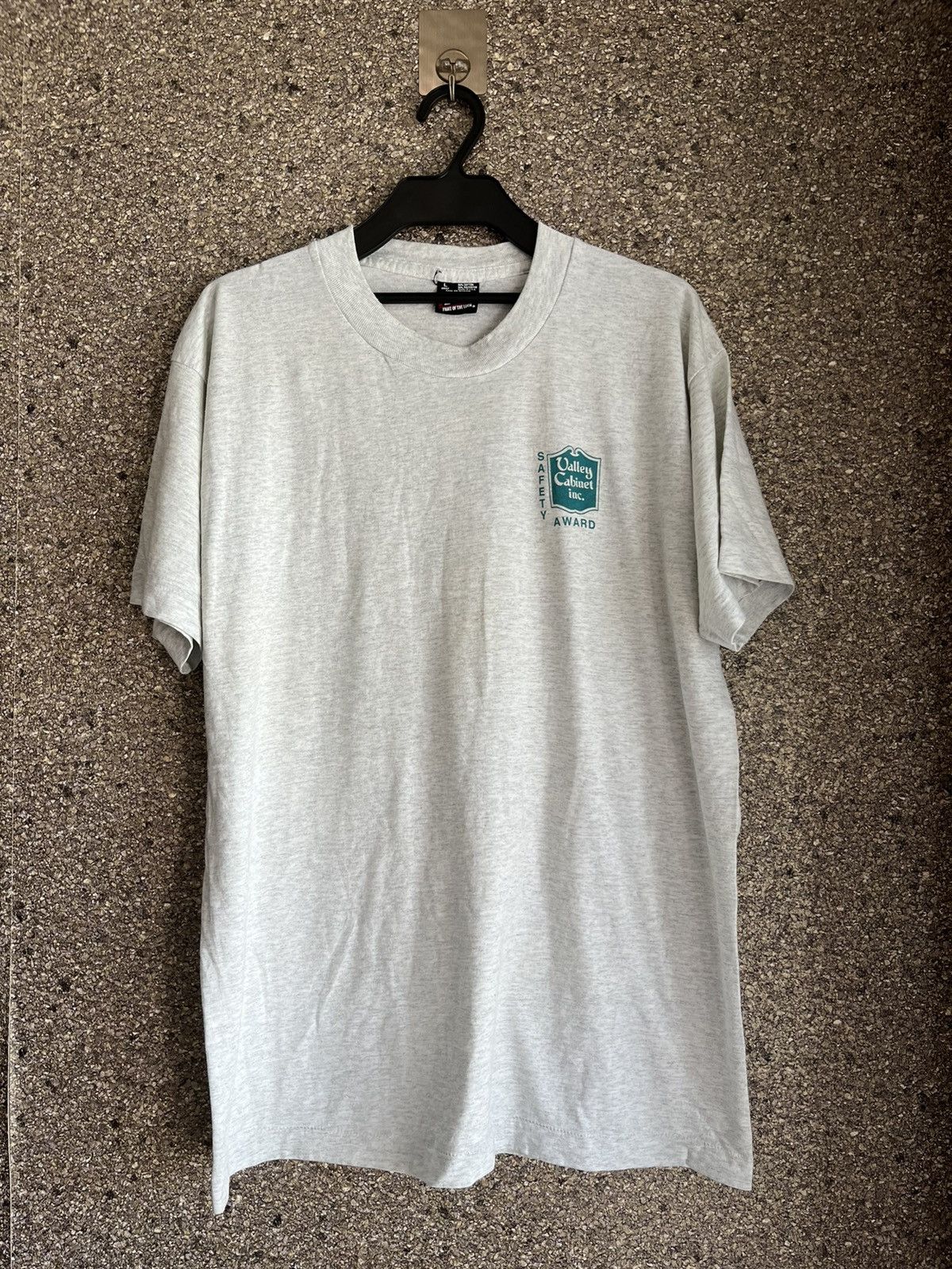 image of Made In USA x Vintage Safety Award Ft70 in Grey, Men's (Size Large)