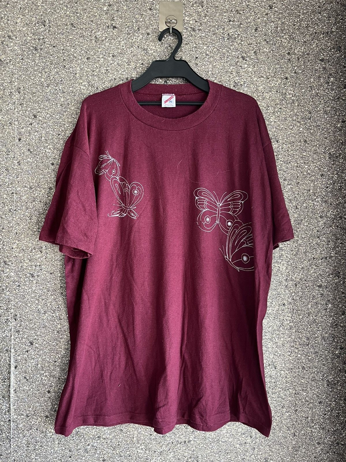 image of Made In USA x Vintage Tshirt Ft70 in Maroon, Men's (Size 2XL)