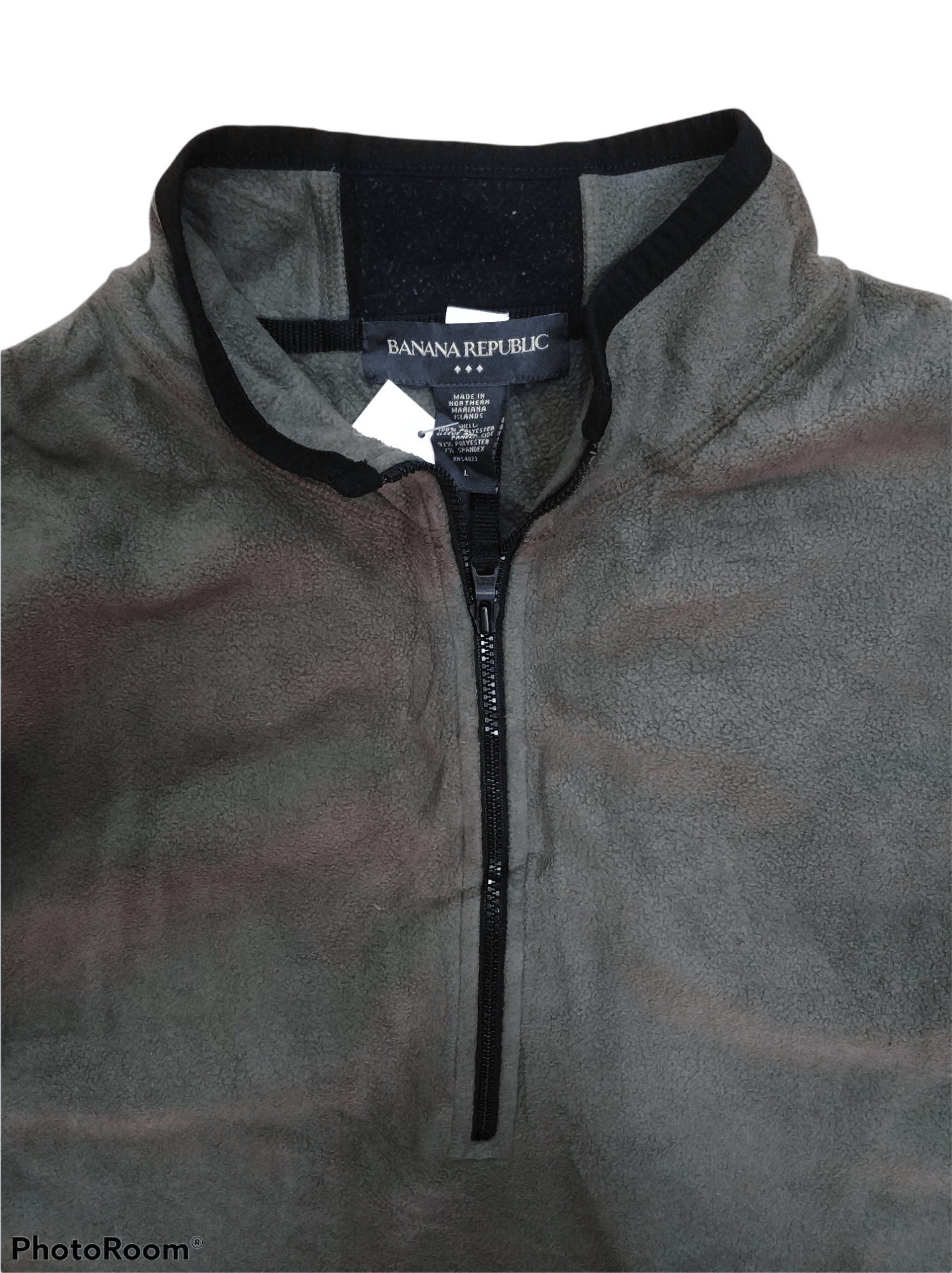 Banana Republic 🔥Banana Republic Half Zipper Fleece Jacket Size US L / EU 52-54 / 3 - 2 Thumbnail