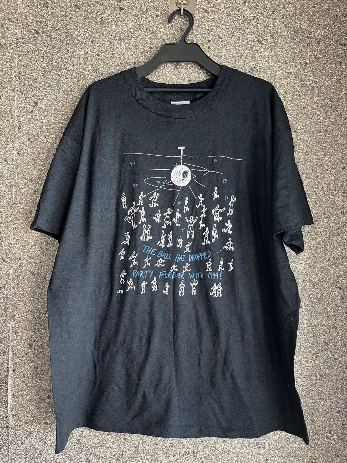 Vintage The ball has dropped ft70 Size US XL / EU 56 / 4 - 1 Thumbnail