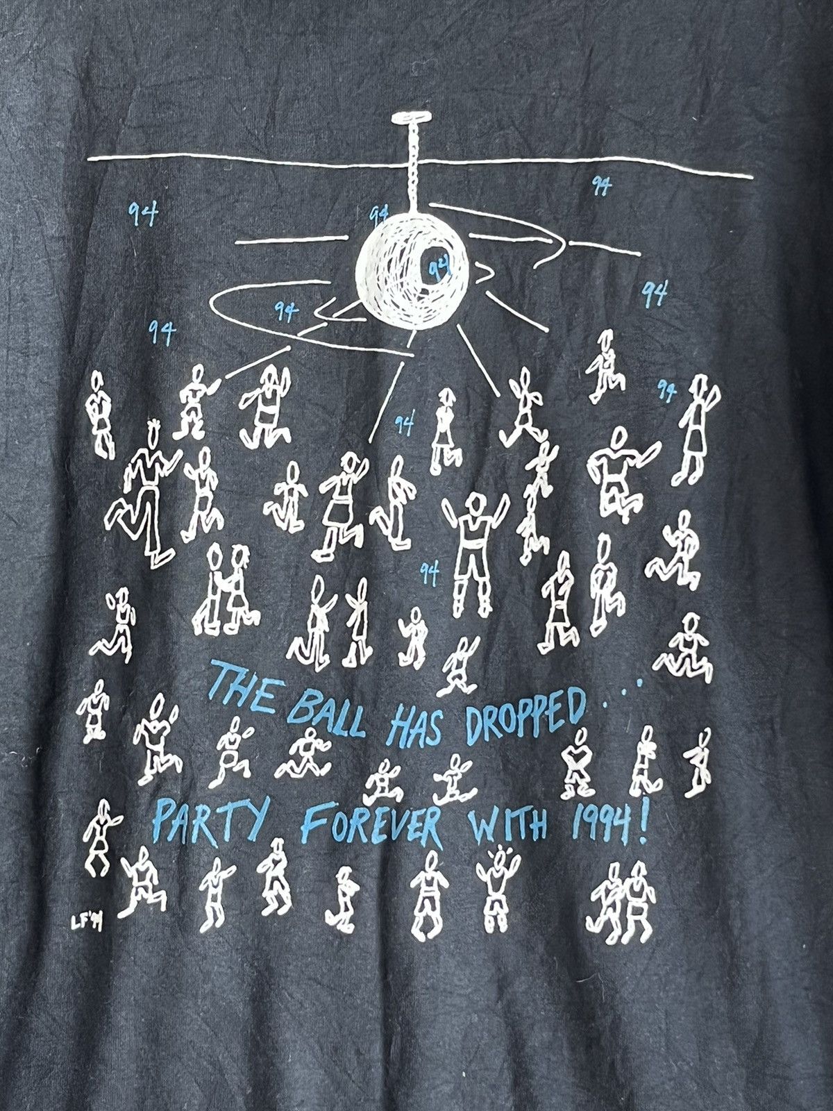 Vintage The ball has dropped ft70 Size US XL / EU 56 / 4 - 2 Thumbnail
