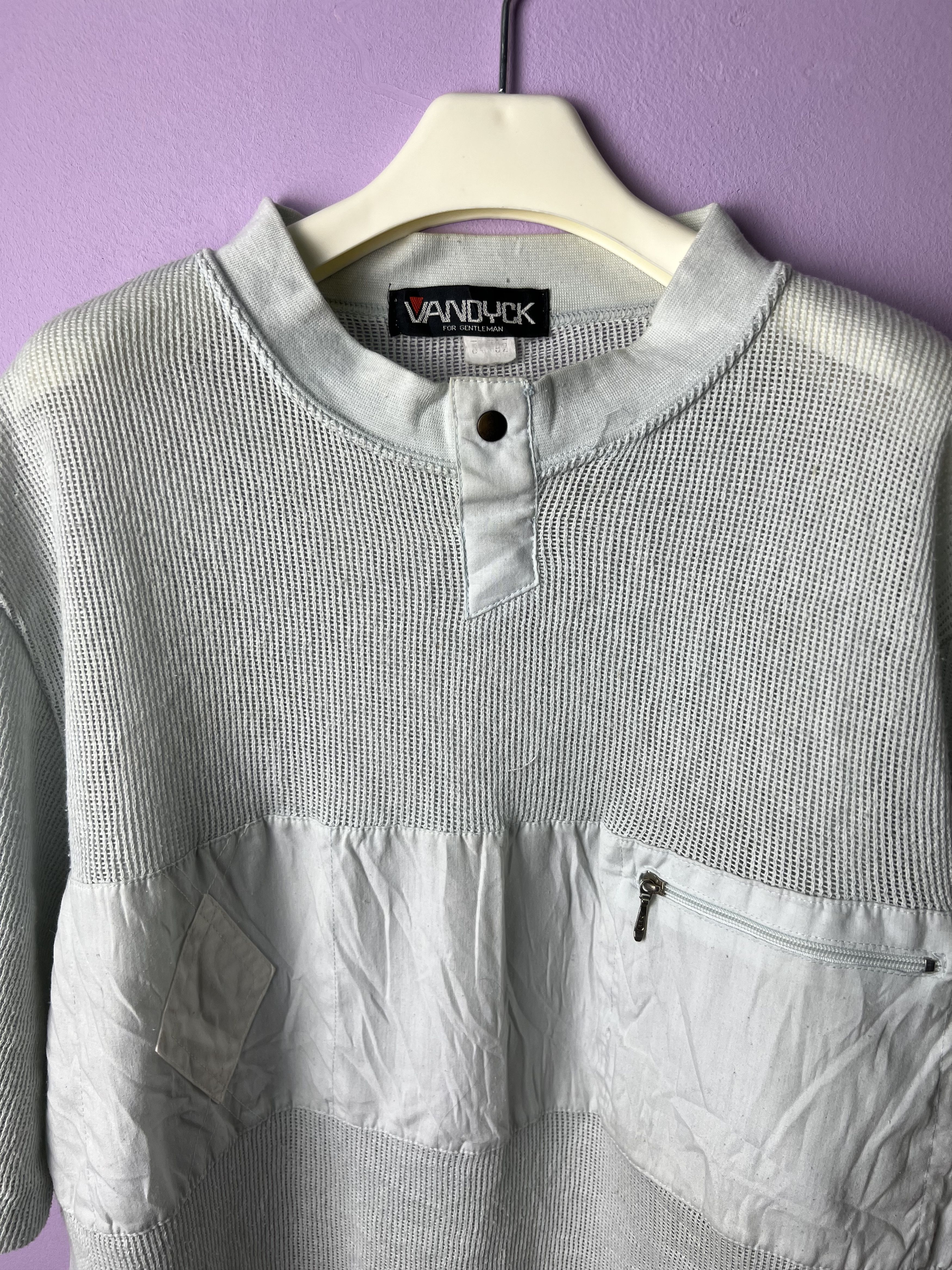 Japanese Brand 🔥Vandyck Pocket Knit Tees Size US S / EU 44-46 / 1 - 7 Thumbnail