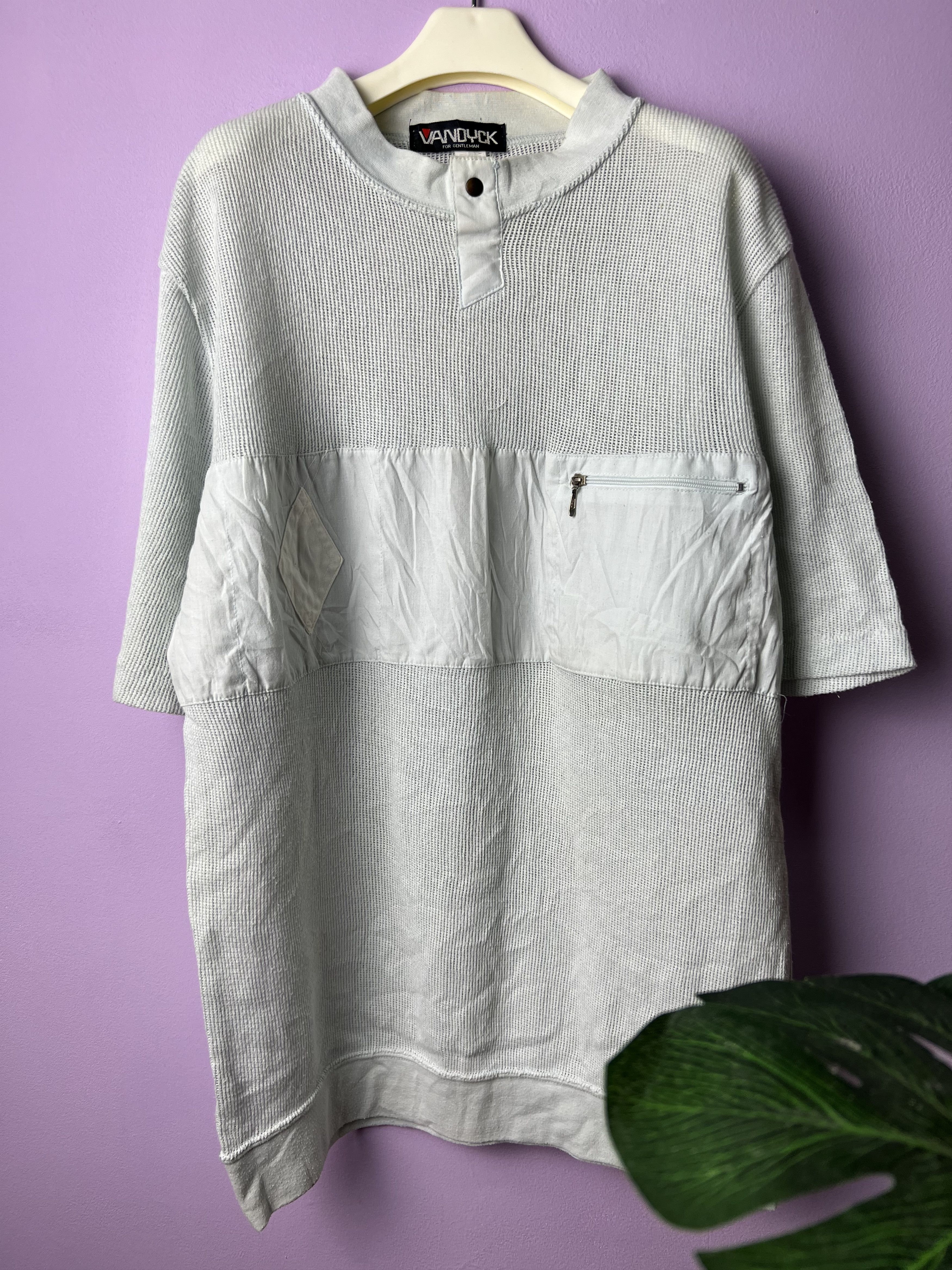 Japanese Brand 🔥Vandyck Pocket Knit Tees Size US S / EU 44-46 / 1 - 2 Thumbnail