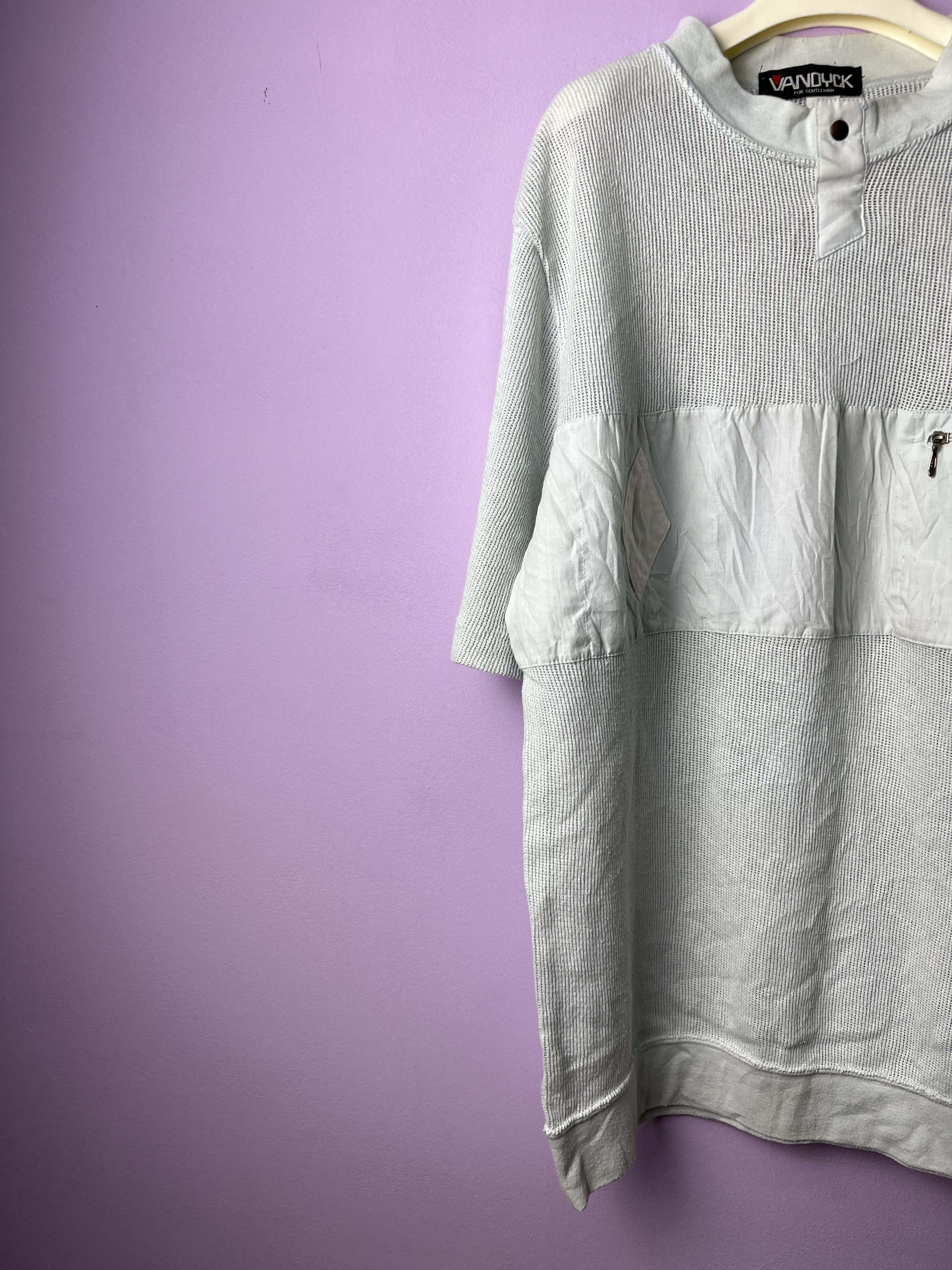 Japanese Brand 🔥Vandyck Pocket Knit Tees Size US S / EU 44-46 / 1 - 3 Thumbnail