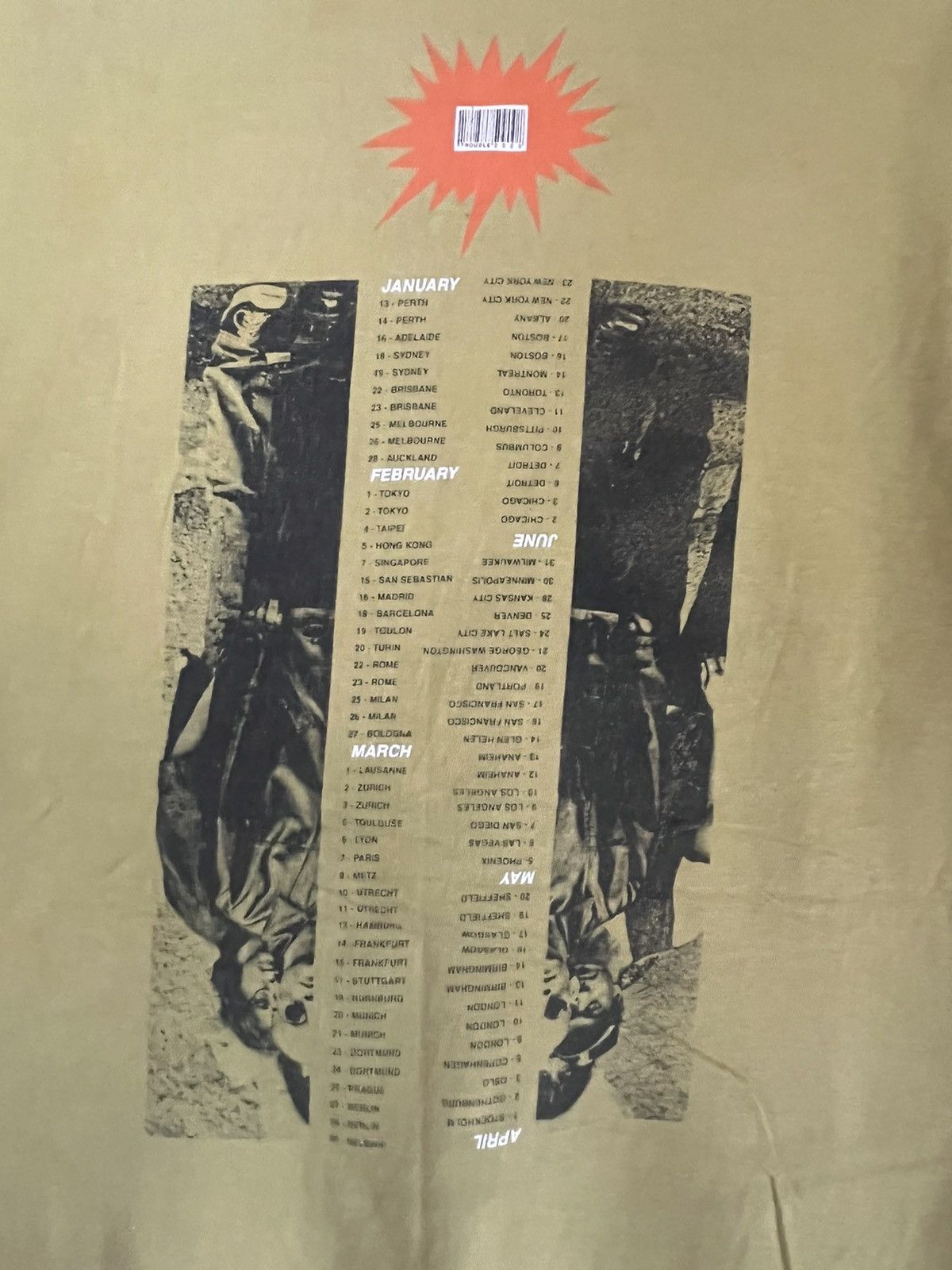 Band Tees × Vintage R.e.m 1995 ft18 Size US XL / EU 56 / 4 - 5 Thumbnail