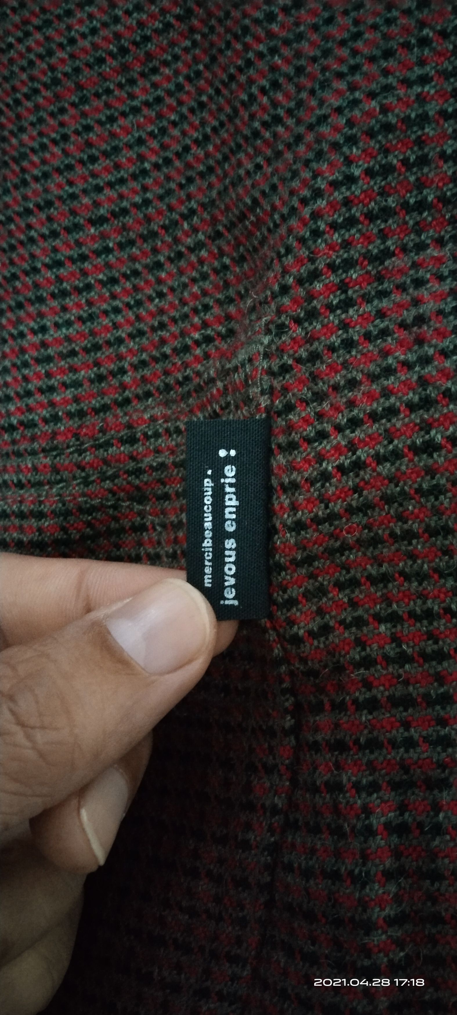 Issey Miyake ISSEY MIYAKI MERCIBEAUCOUP PLAID WOOL pANTS Size US 29 - 7 Thumbnail
