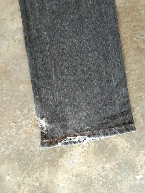 Levi's Vintage Levi's Jeans 533 Faded Black Distressed Denim 30x31 Size US 30 / EU 46 - 4 Thumbnail