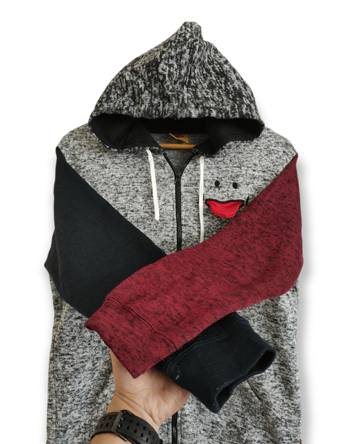 Japanese Brand × Vintage Vintage Japanese Design UP Smile Limited Pullover Hoodie Size US M / EU 48-50 / 2 - 3 Thumbnail