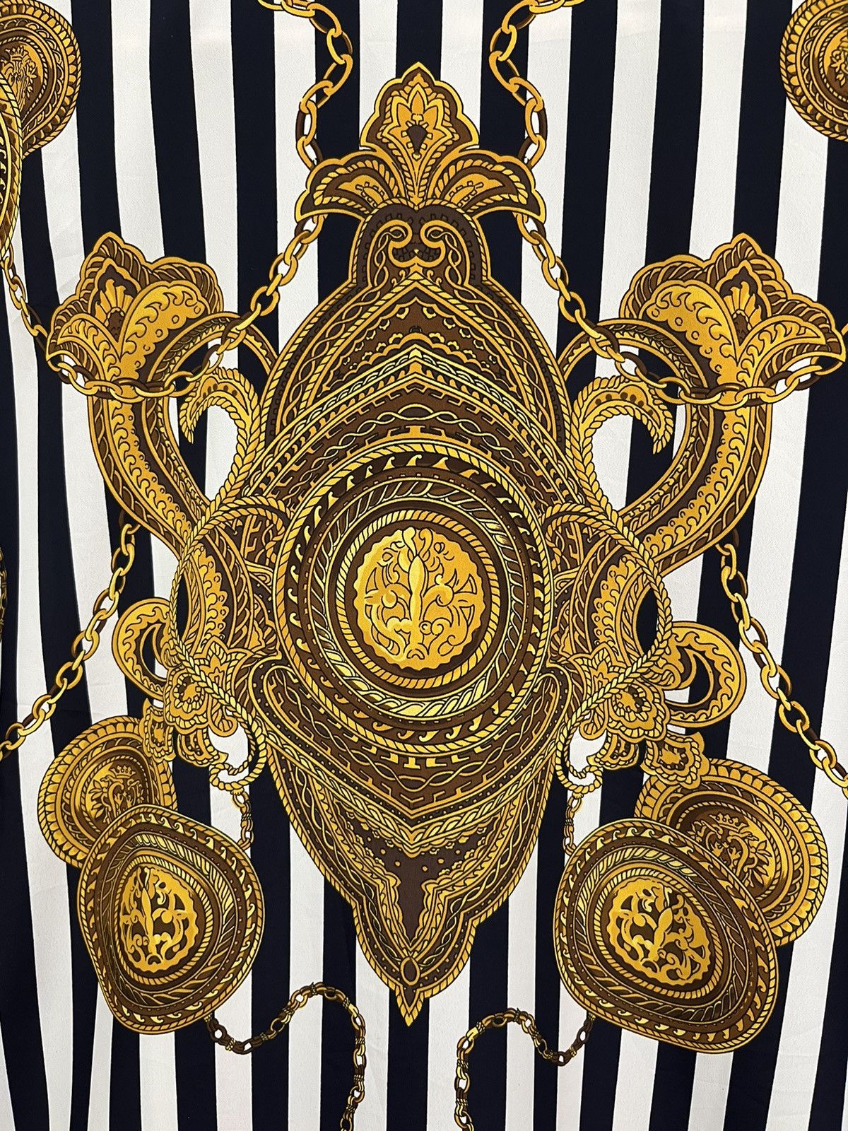 JUN MEN JUN MEN Art Baroque Chain Hip Hop Reggae Shirt Size US L / EU 52-54 / 3 - 12 Thumbnail