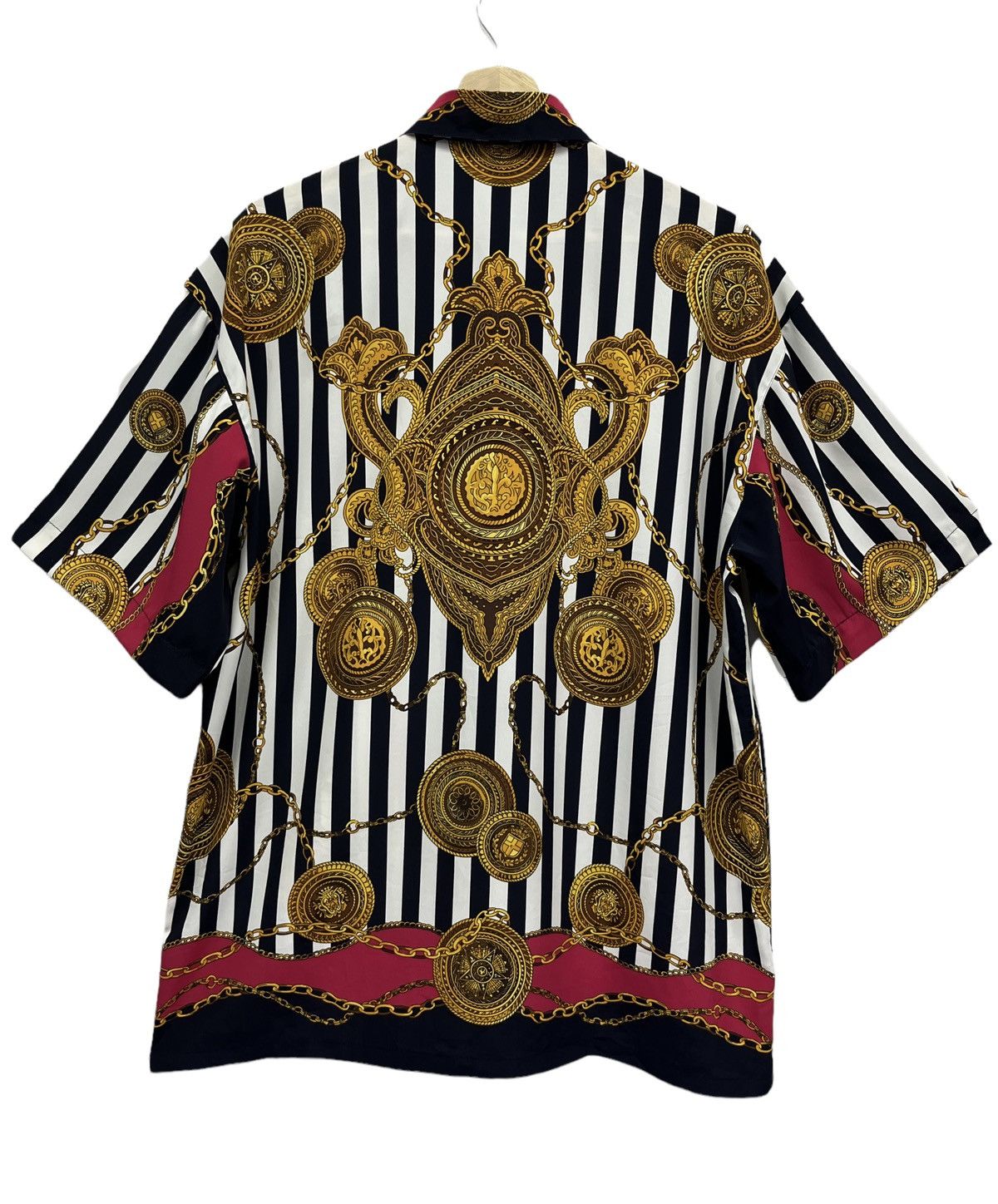 JUN MEN JUN MEN Art Baroque Chain Hip Hop Reggae Shirt Size US L / EU 52-54 / 3 - 9 Thumbnail