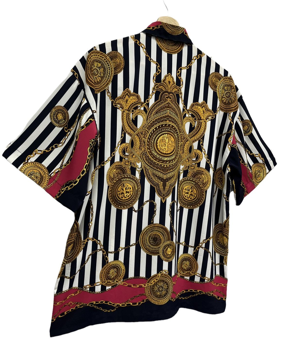 JUN MEN JUN MEN Art Baroque Chain Hip Hop Reggae Shirt Size US L / EU 52-54 / 3 - 11 Thumbnail