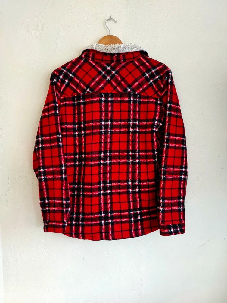 Flannel × Vintage Vintage Flannel Shirt Travis Scott Style Fleece inside Size US M / EU 48-50 / 2 - 2 Thumbnail