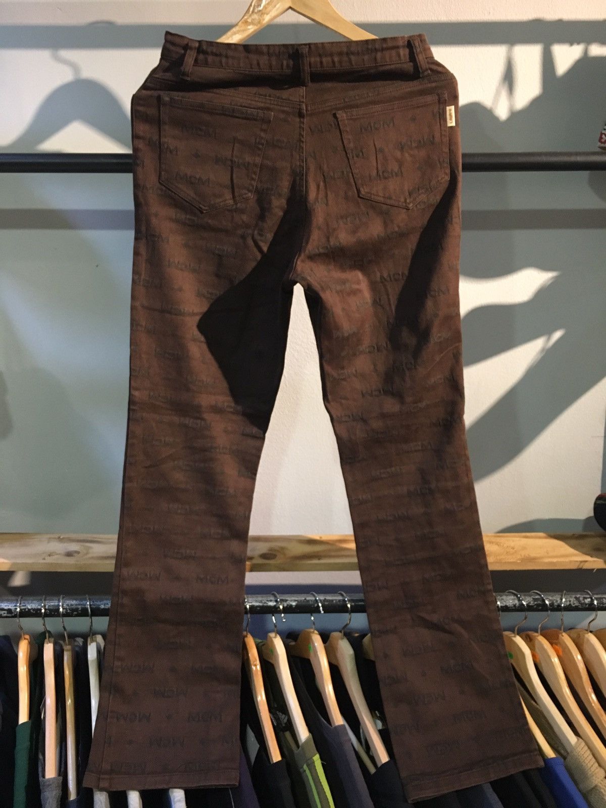 MCM × Vintage VINTAGE‼️MCM Monogram Casual Pants Size 28 Size US 28 / EU 44 - 3 Thumbnail
