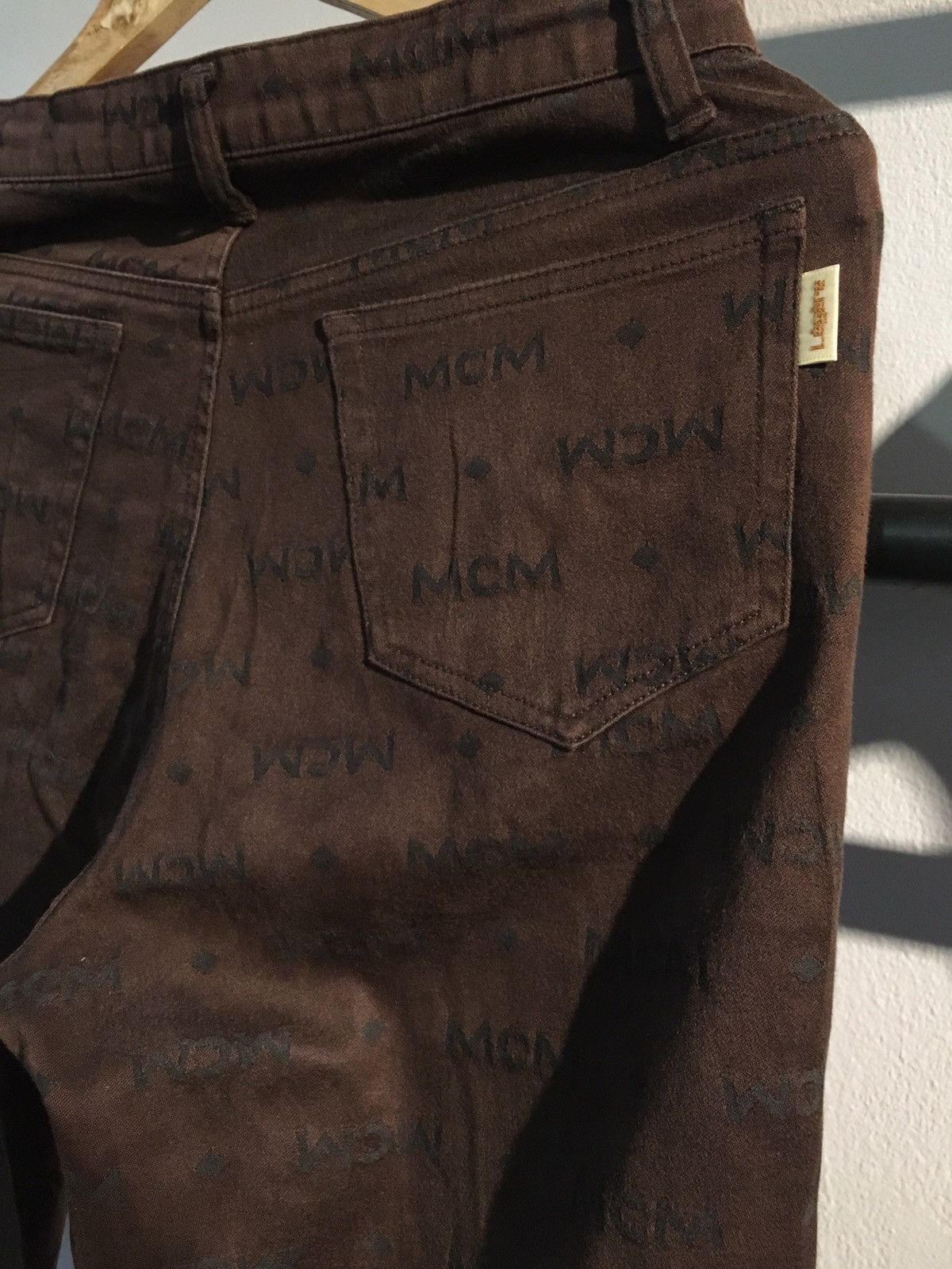 MCM × Vintage VINTAGE‼️MCM Monogram Casual Pants Size 28 Size US 28 / EU 44 - 4 Thumbnail