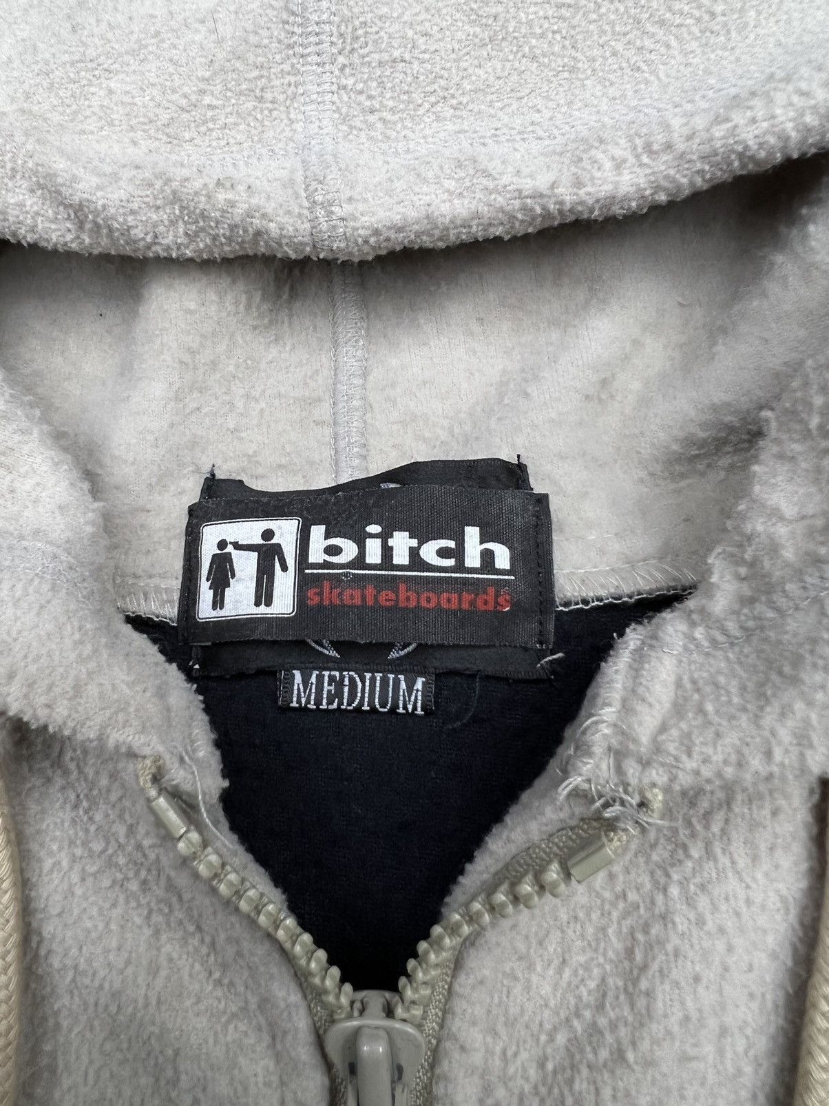 Vintage VINTAGE 90s BITCH SKATEBOARDS X BIG SESSION HOODIE Size US M / EU 48-50 / 2 - 13 Thumbnail