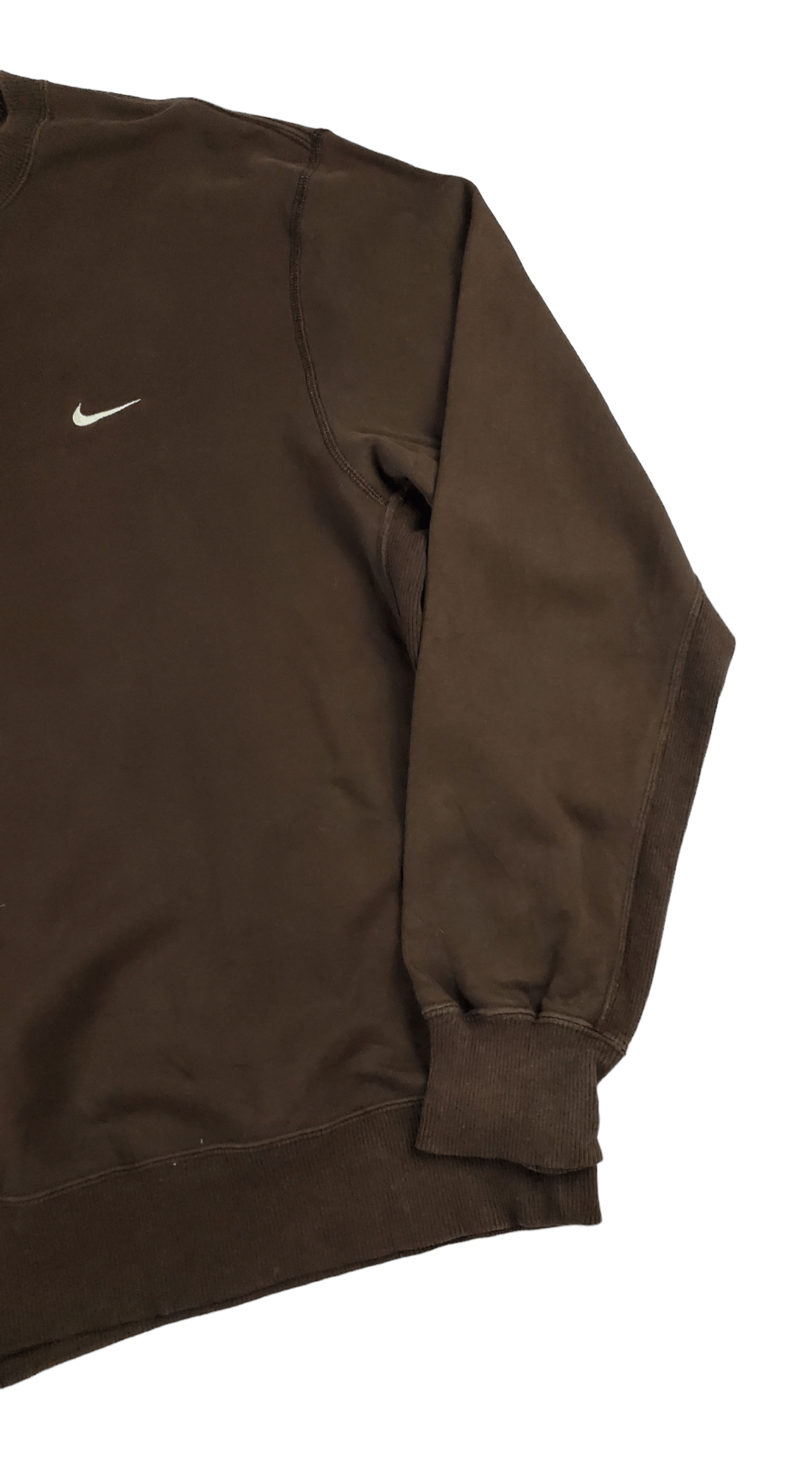 Nike × Vintage Vintage Nike Swoosh Brown Size US M / EU 48-50 / 2 - 4 Thumbnail