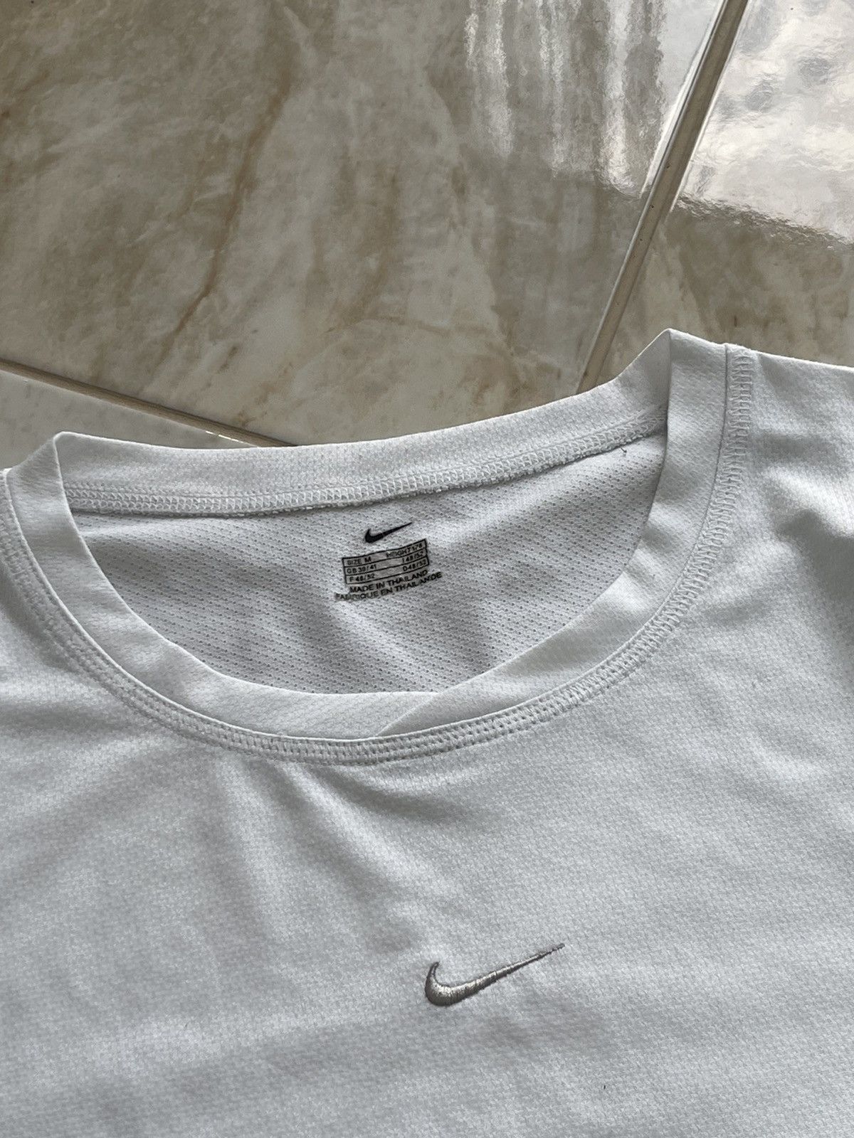 Nike × Vintage Vintage Nike Front Logo Long Sleeve Size US M / EU 48-50 / 2 - 4 Thumbnail