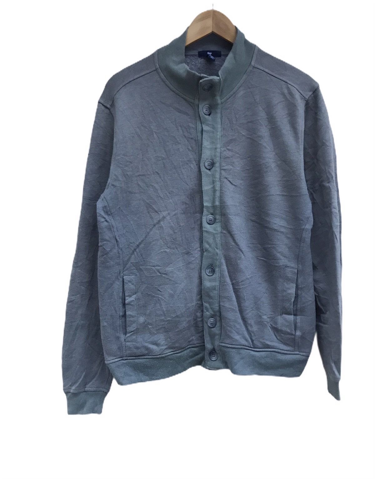 Gap Turquoise Gap Sweatshirt Cardigan Jacket button up Size US M / EU 48-50 / 2 - 1 Thumbnail