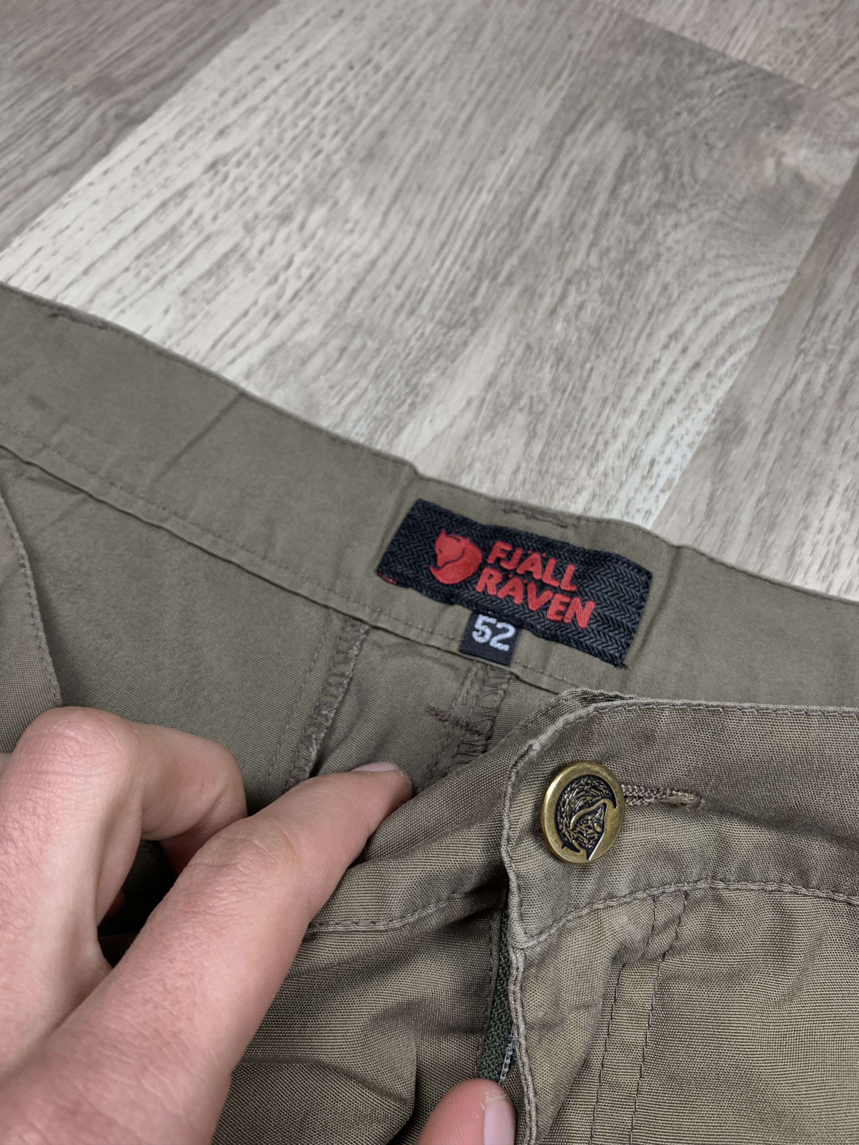 Fjallraven Fjallraven G1000 Mens Cargo Pants Y2K Size US 36 / EU 52 - 4 Thumbnail