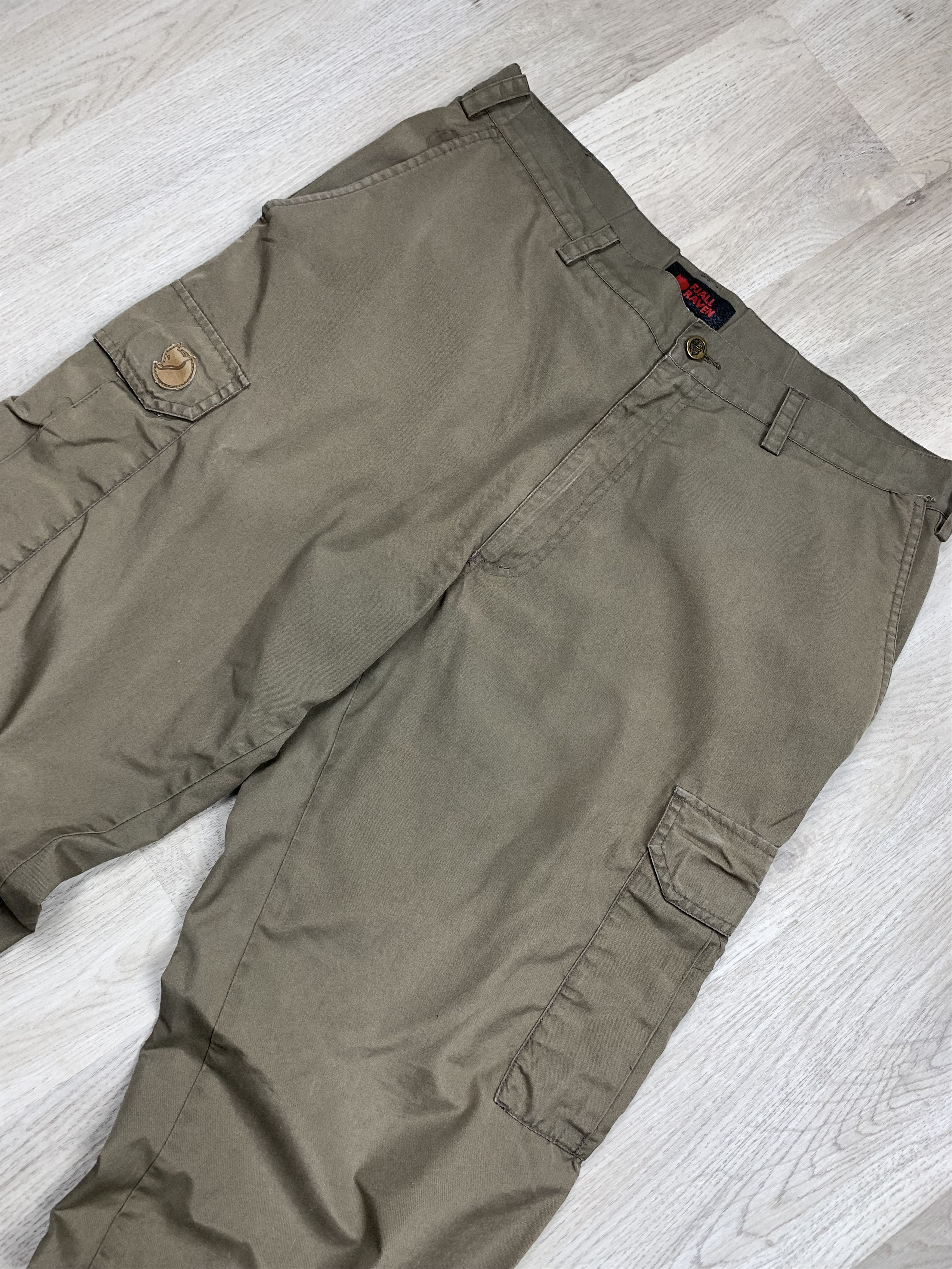 Fjallraven Fjallraven G1000 Mens Cargo Pants Y2K Size US 36 / EU 52 - 2 Thumbnail