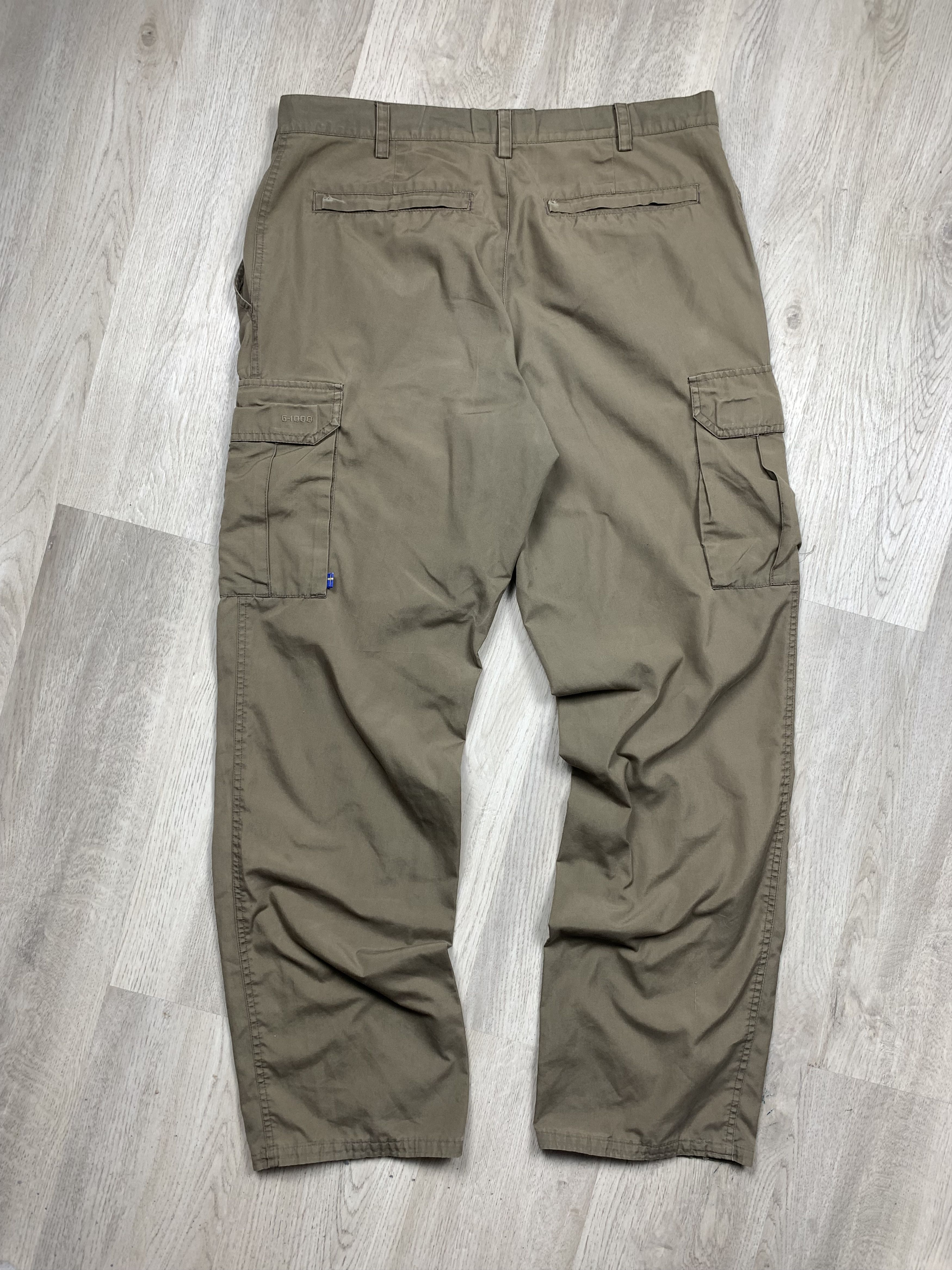 Fjallraven Fjallraven G1000 Mens Cargo Pants Y2K Size US 36 / EU 52 - 8 Thumbnail