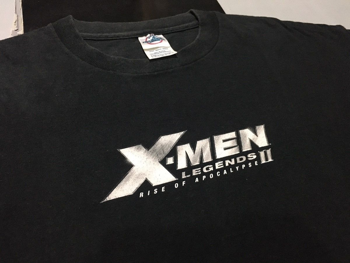 Marvel Comics × Playstation × Vintage Vintage X-Men Shirt Rise Of Apocalypse PS2 Game Size US L / EU 52-54 / 3 - 4 Thumbnail