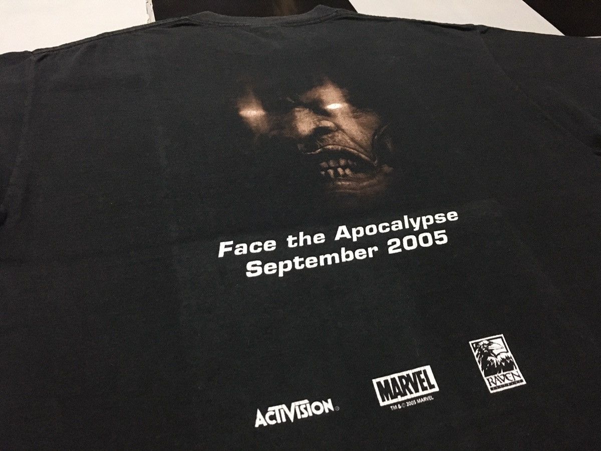 Marvel Comics × Playstation × Vintage Vintage X-Men Shirt Rise Of Apocalypse PS2 Game Size US L / EU 52-54 / 3 - 2 Thumbnail