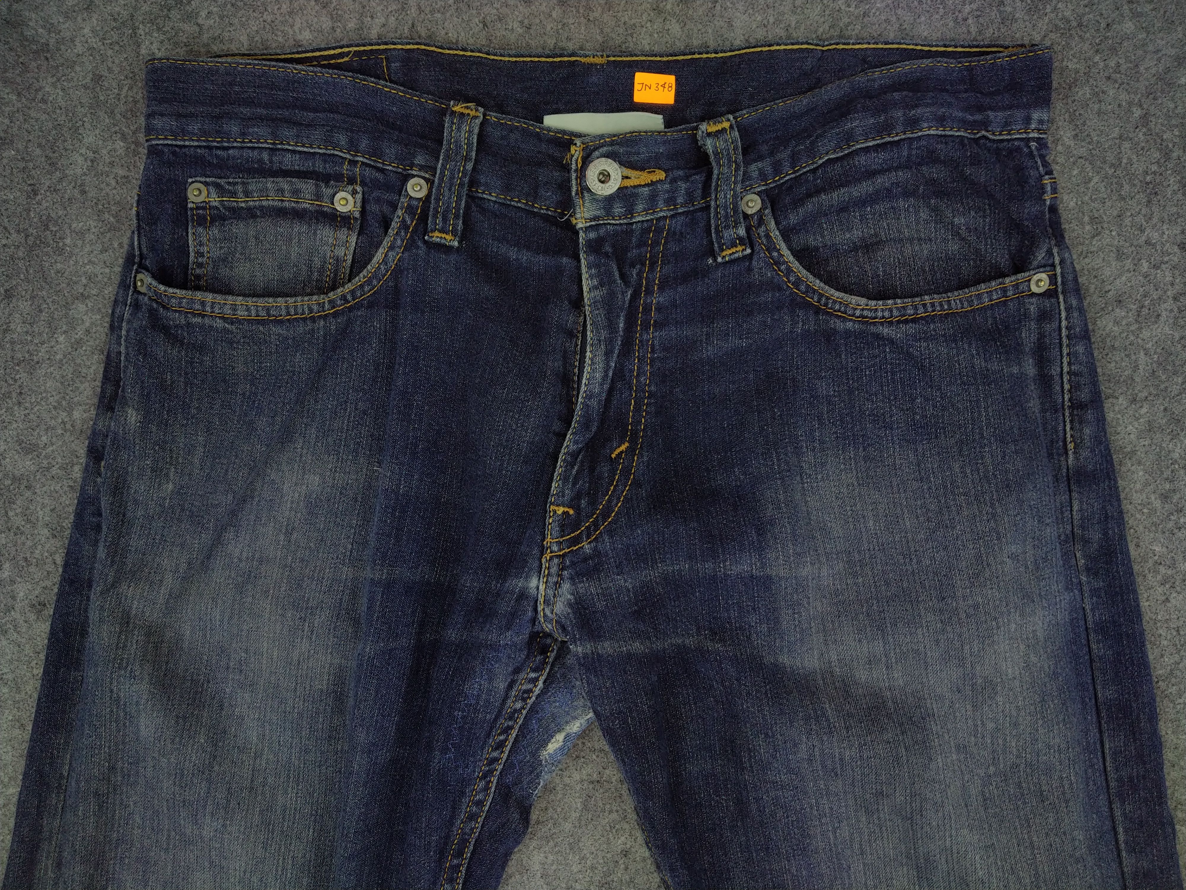 Levi's Vintage Levi's 514 Slim Straight Denim 33 x 34 -JN348 Size US 33 - 2 Thumbnail