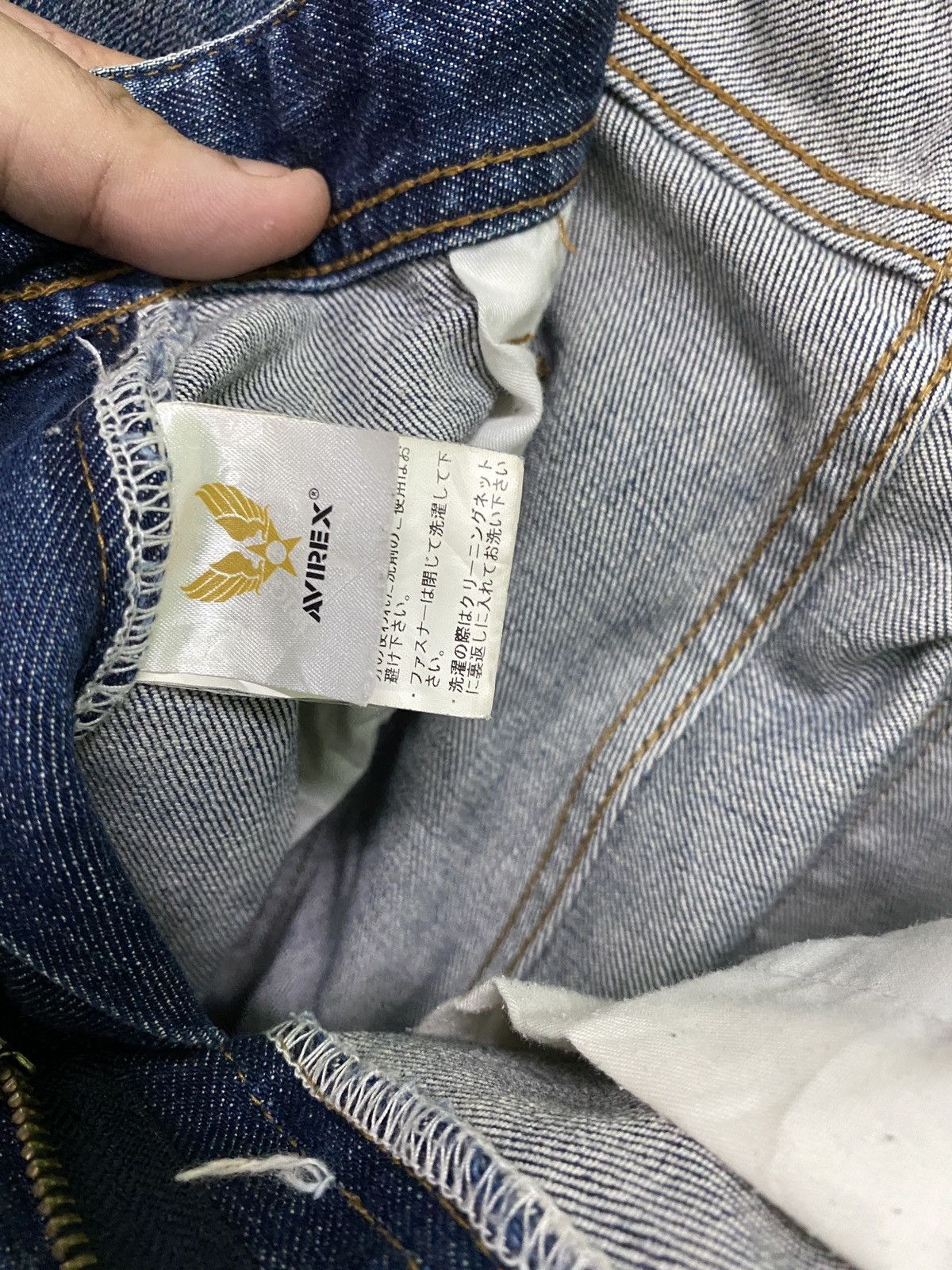 Avirex Type Blue Avirex Multi-pocket Bush Pants Distressed Denim Size US 33 - 15 Thumbnail