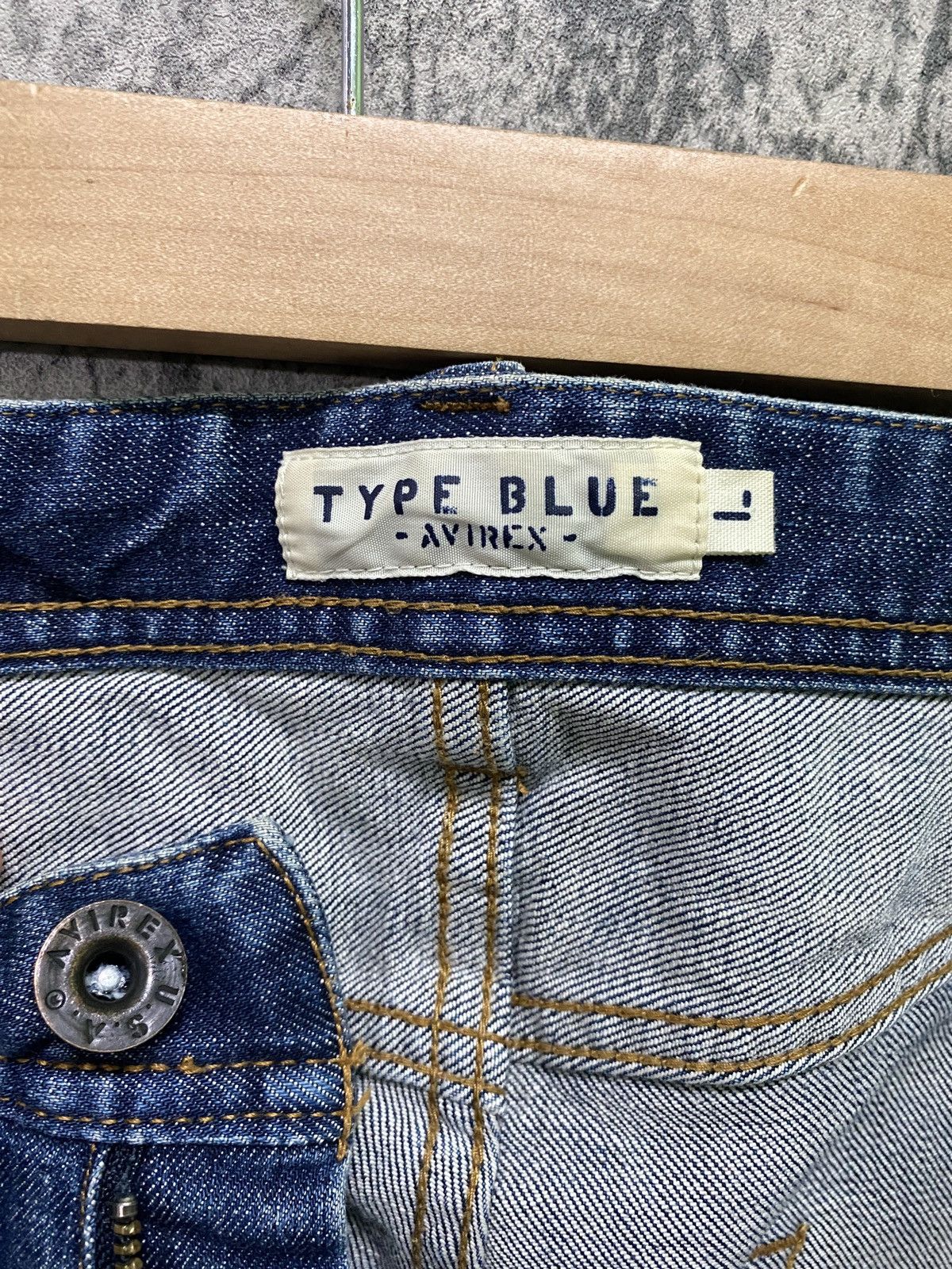 Avirex Type Blue Avirex Multi-pocket Bush Pants Distressed Denim Size US 33 - 14 Thumbnail