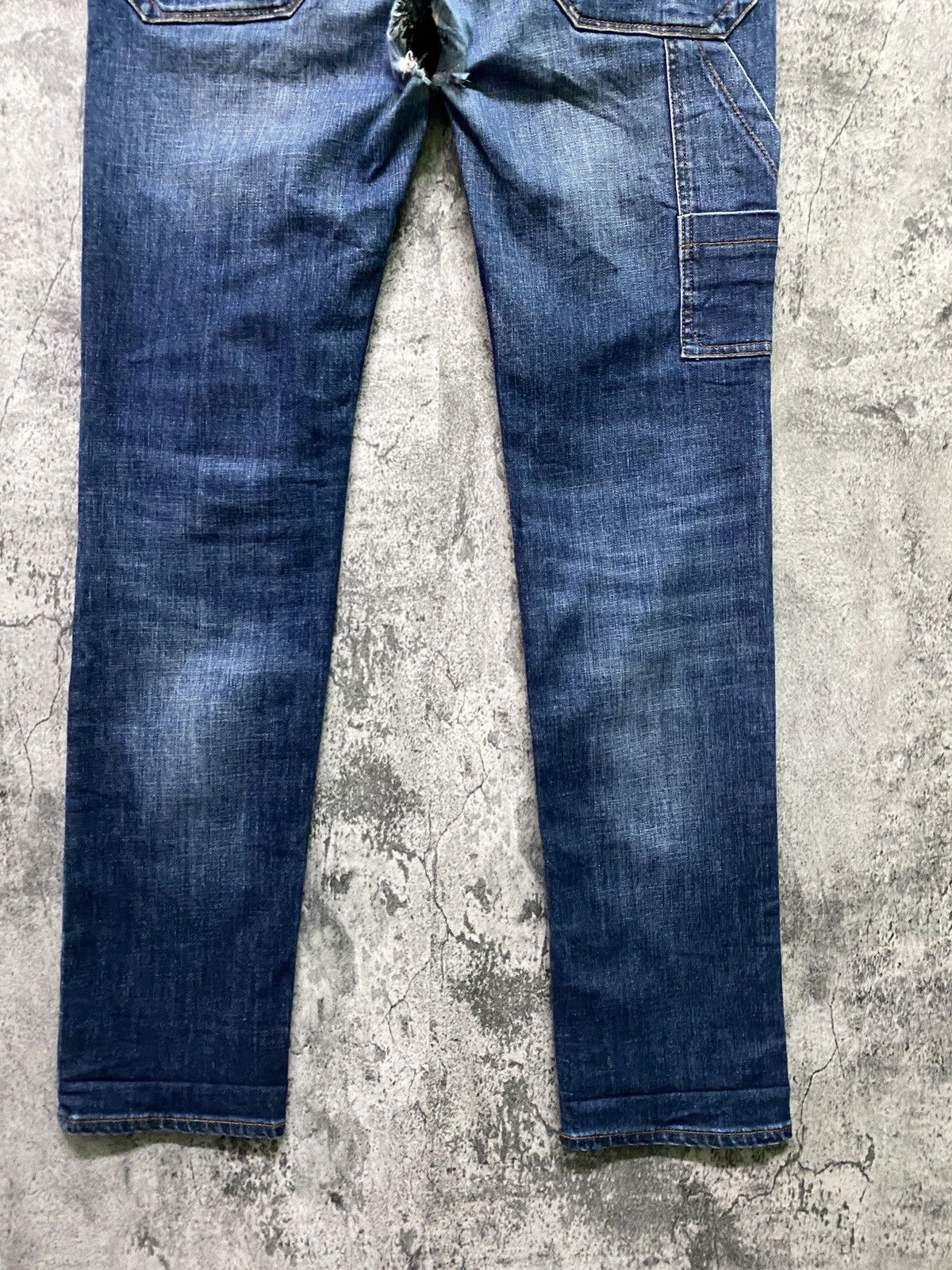 Avirex Type Blue Avirex Multi-pocket Bush Pants Distressed Denim Size US 33 - 12 Thumbnail