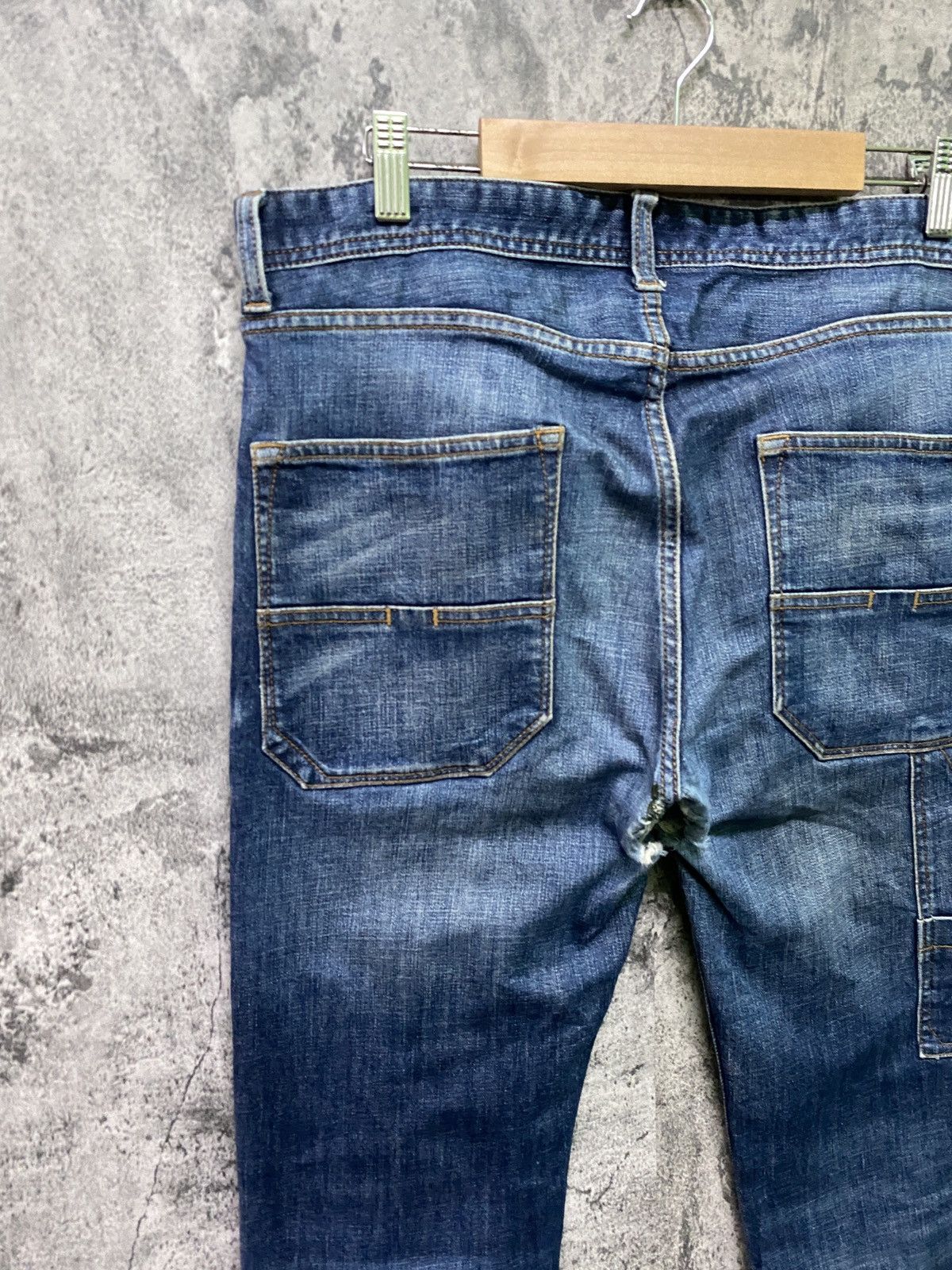 Avirex Type Blue Avirex Multi-pocket Bush Pants Distressed Denim Size US 33 - 10 Thumbnail