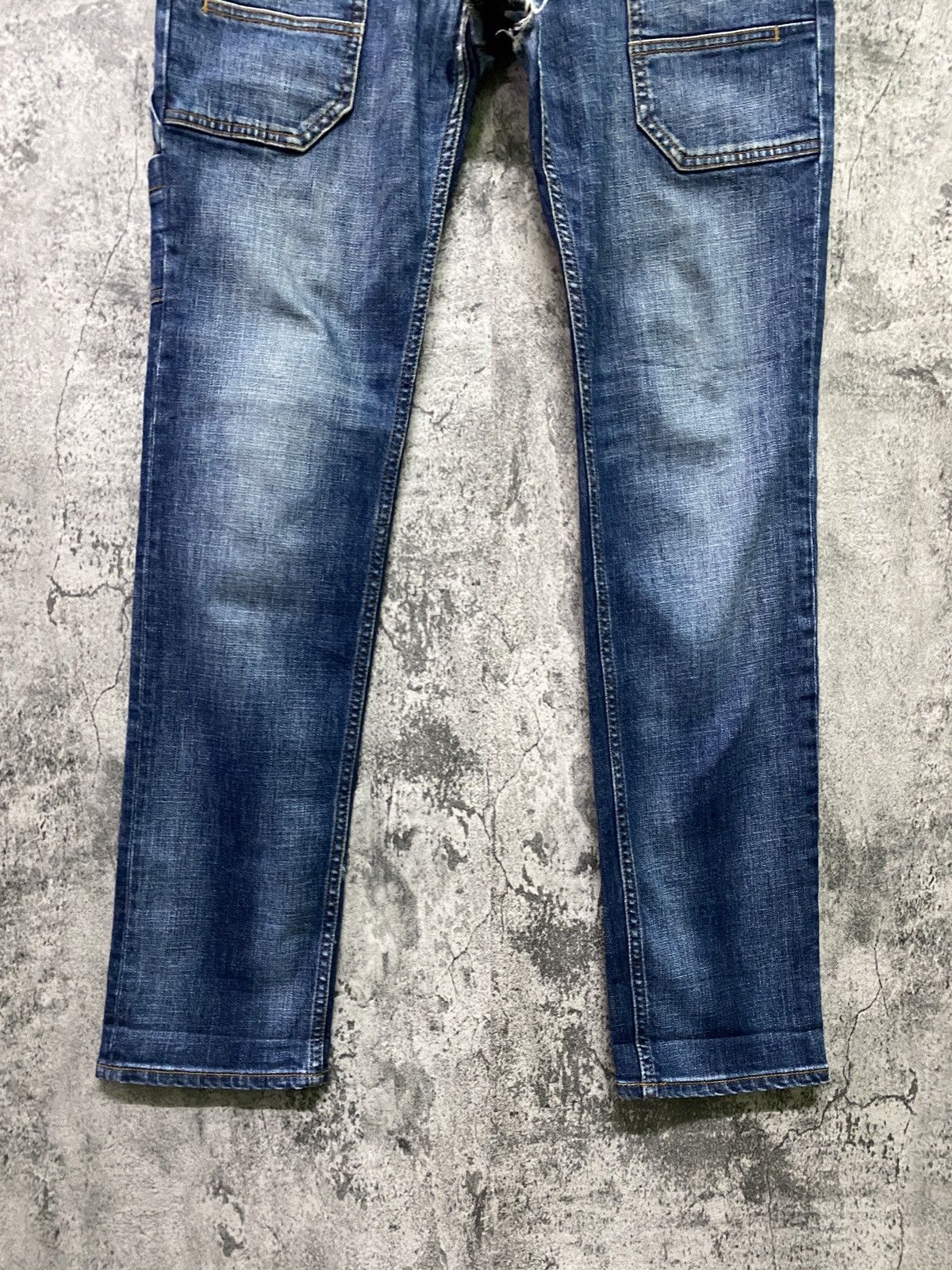 Avirex Type Blue Avirex Multi-pocket Bush Pants Distressed Denim Size US 33 - 8 Thumbnail
