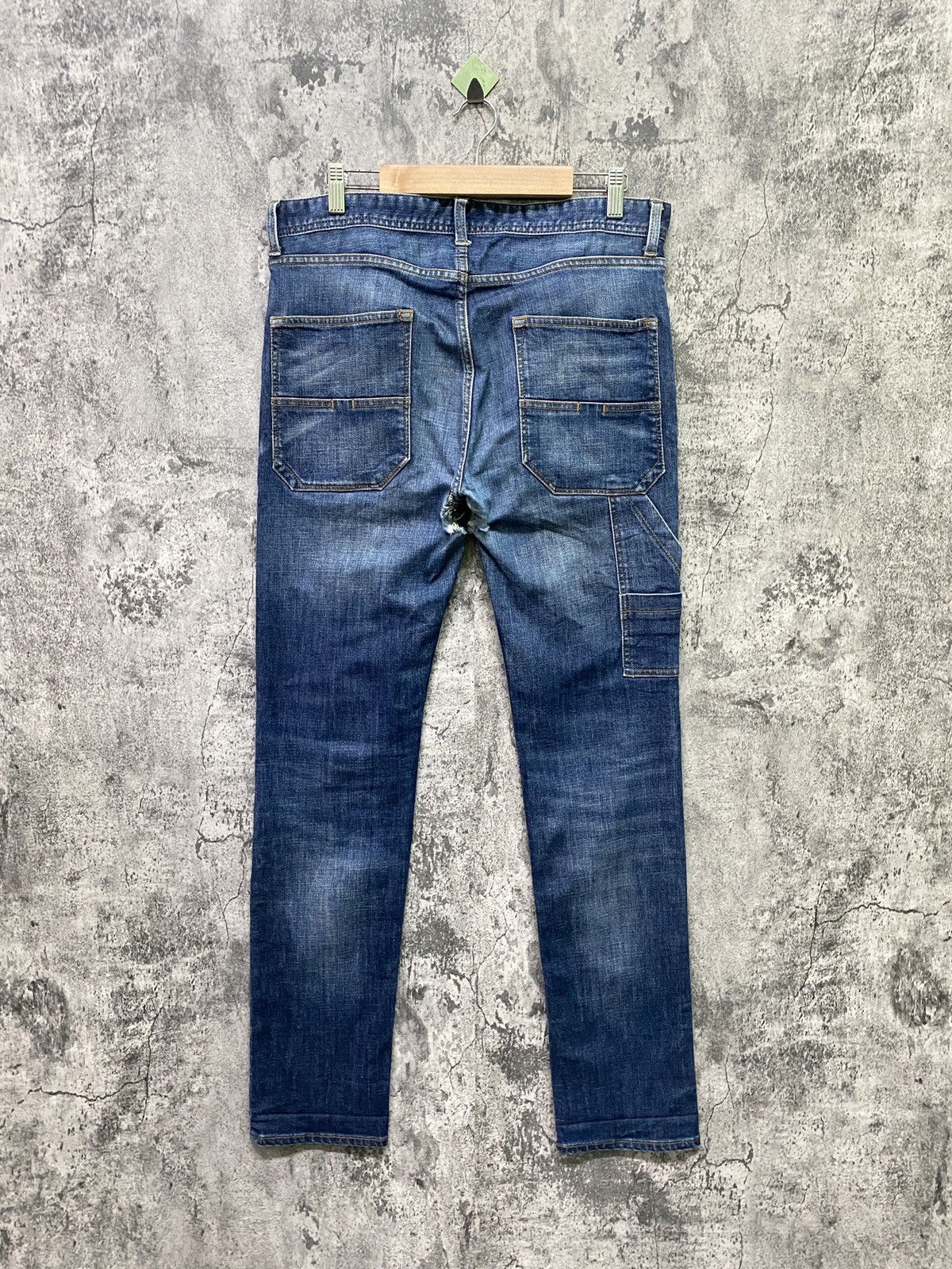 Avirex Type Blue Avirex Multi-pocket Bush Pants Distressed Denim Size US 33 - 2 Thumbnail