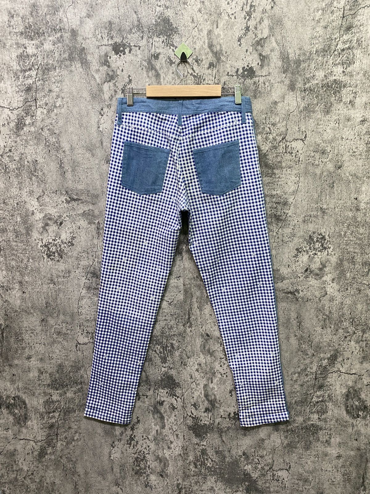 Designer × Japanese Brand Japanese Brand RCWB Hybrid Checked Design Pants Size US 28 / EU 44 - 1 Thumbnail