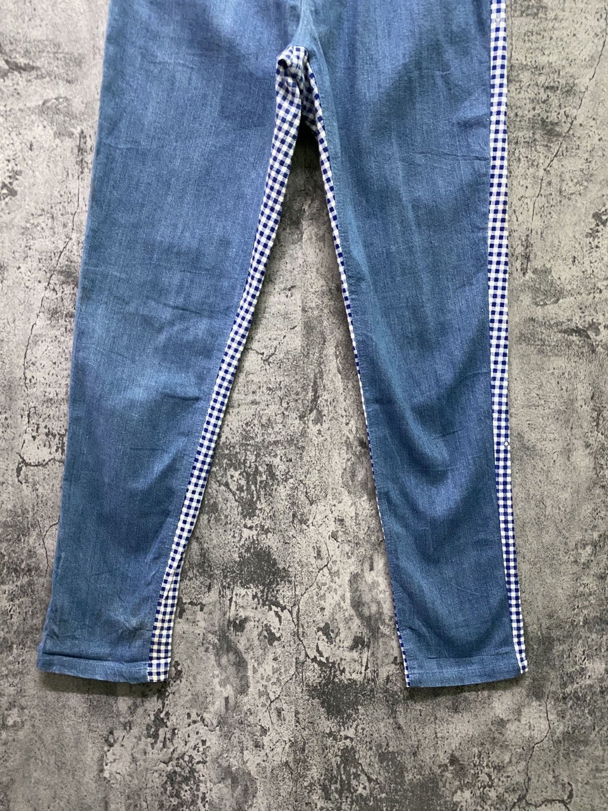 Designer × Japanese Brand Japanese Brand RCWB Hybrid Checked Design Pants Size US 28 / EU 44 - 8 Thumbnail