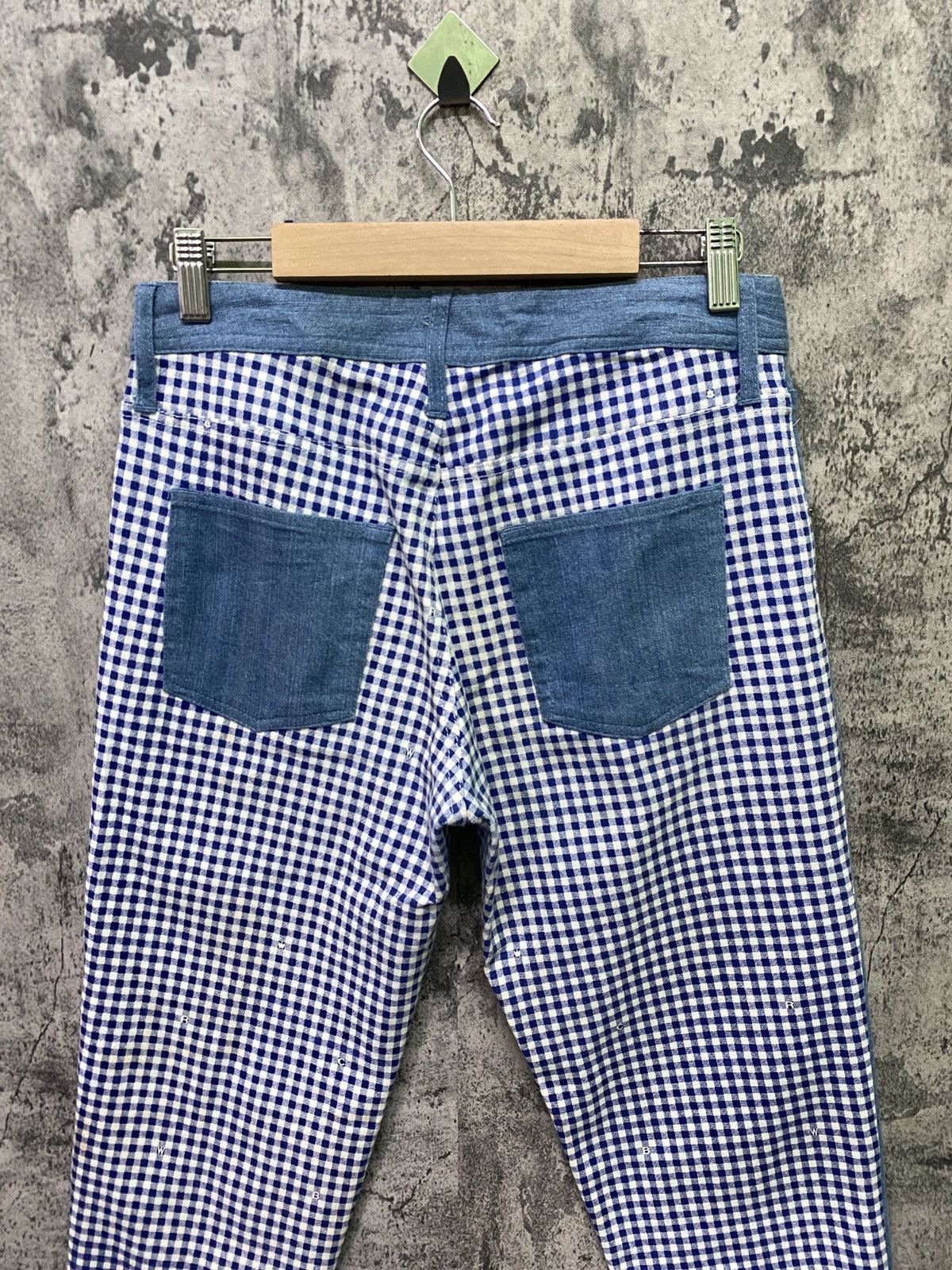 Designer × Japanese Brand Japanese Brand RCWB Hybrid Checked Design Pants Size US 28 / EU 44 - 10 Thumbnail
