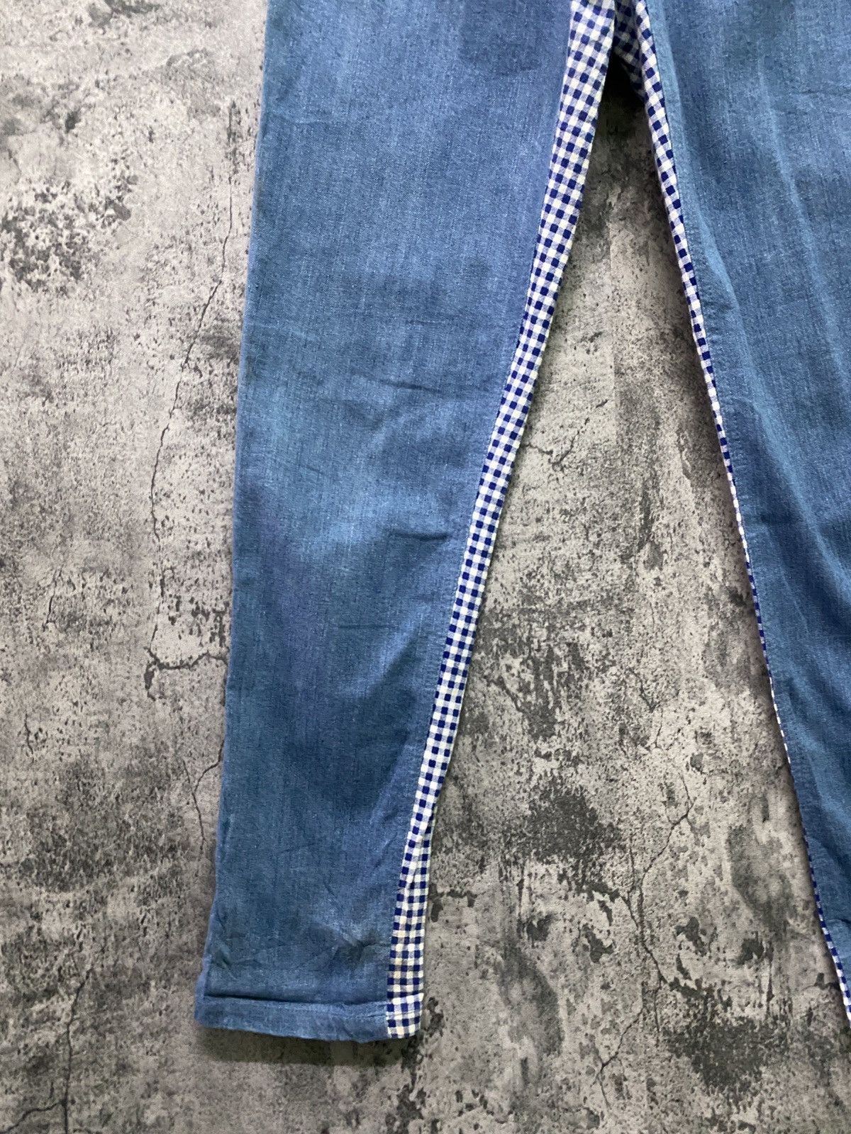 Designer × Japanese Brand Japanese Brand RCWB Hybrid Checked Design Pants Size US 28 / EU 44 - 6 Thumbnail