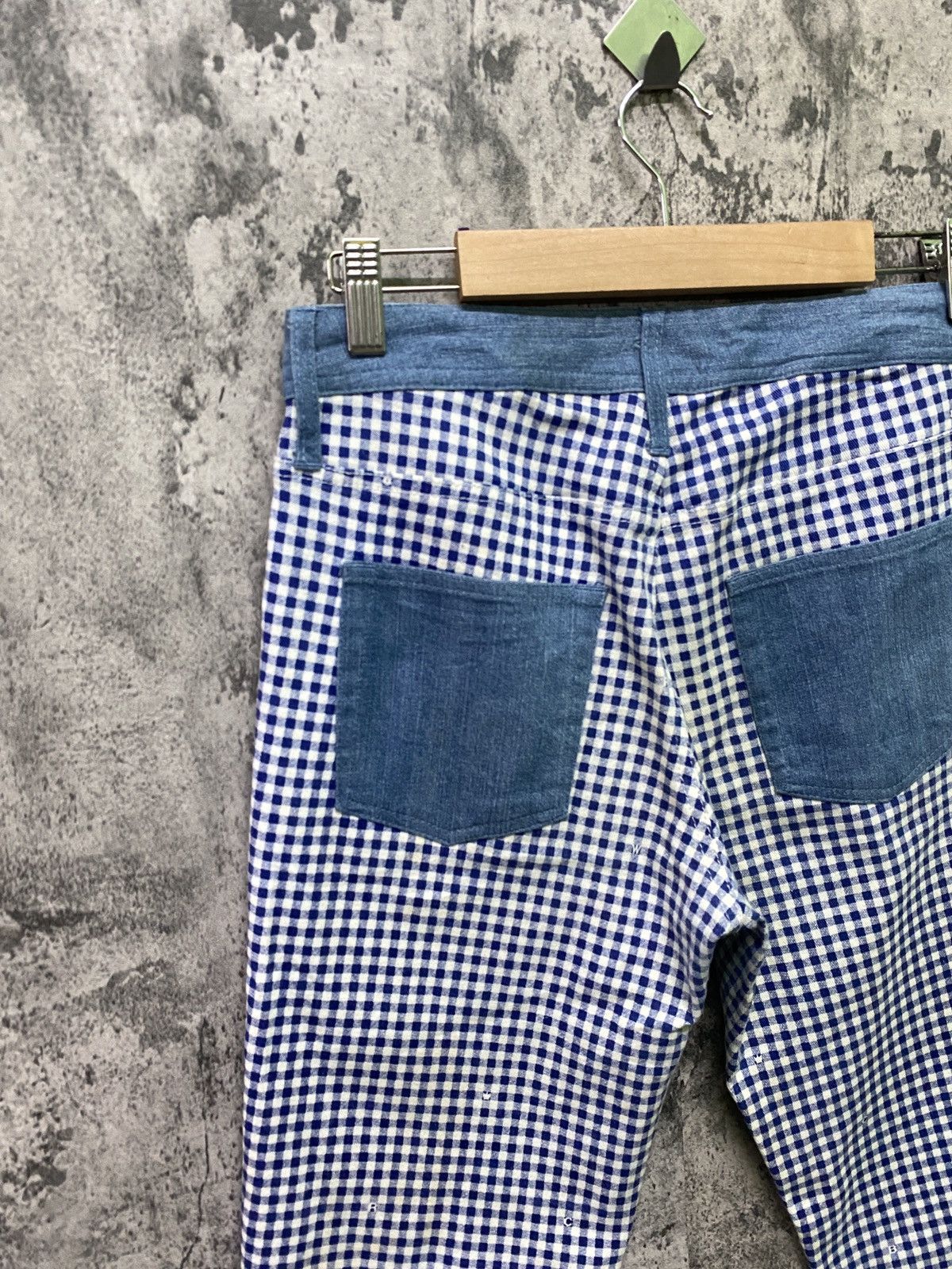 Designer × Japanese Brand Japanese Brand RCWB Hybrid Checked Design Pants Size US 28 / EU 44 - 11 Thumbnail